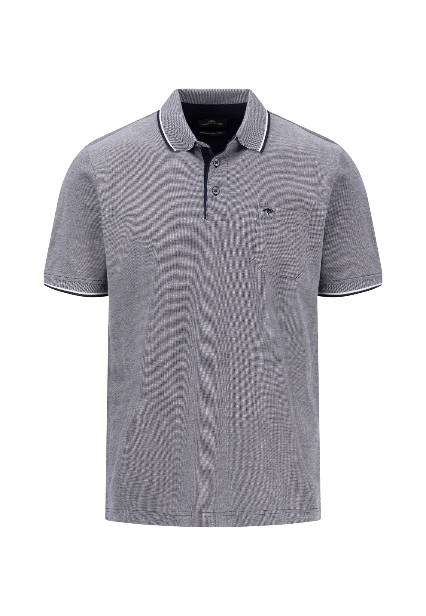 Piqué Poloshirt aus Baumwolle mit Kontrastdetails - Image 23