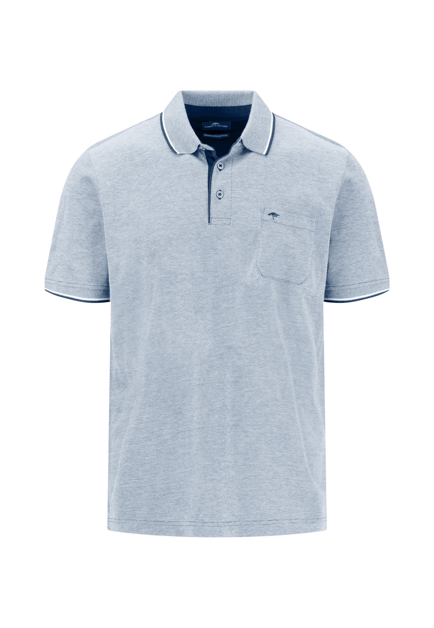 Piqué Poloshirt aus Baumwolle mit Kontrastdetails - Image 25