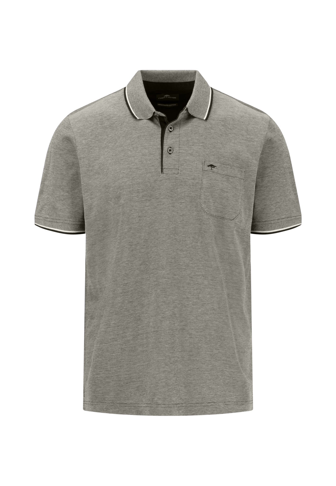 Piqué Poloshirt aus Baumwolle mit Kontrastdetails - Image 27