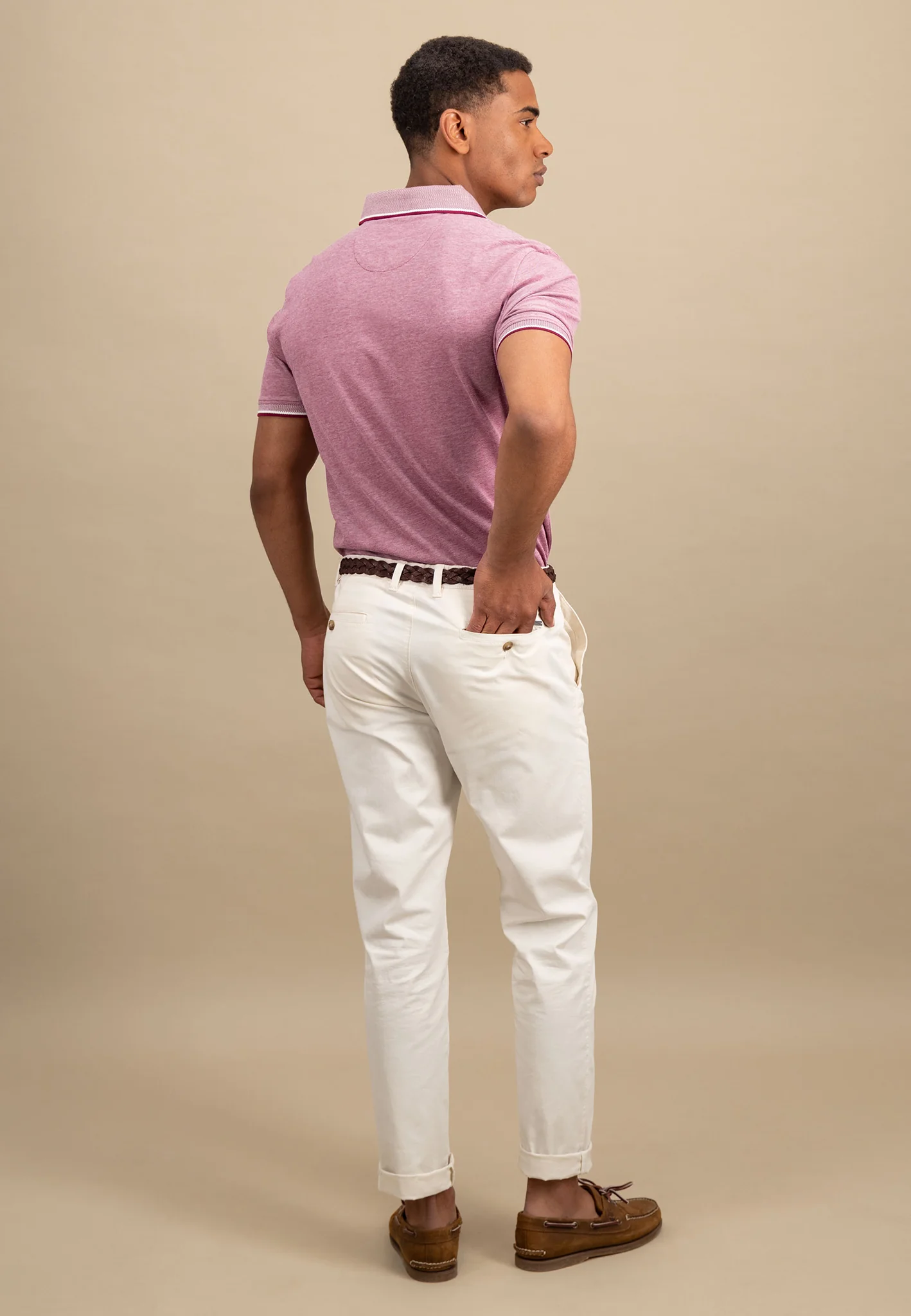 Piqué Poloshirt aus Baumwolle mit Kontrastdetails - Image 9