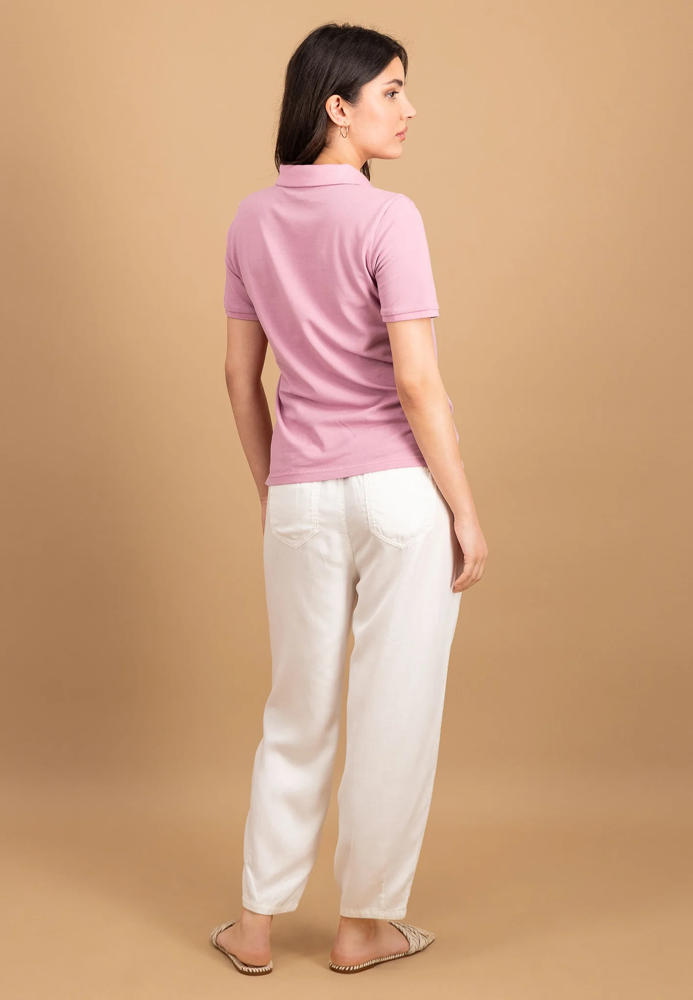 Poloshirt aus Baumwoll-Stretch mit Knopfleiste und klassischem Kragen - Image 18