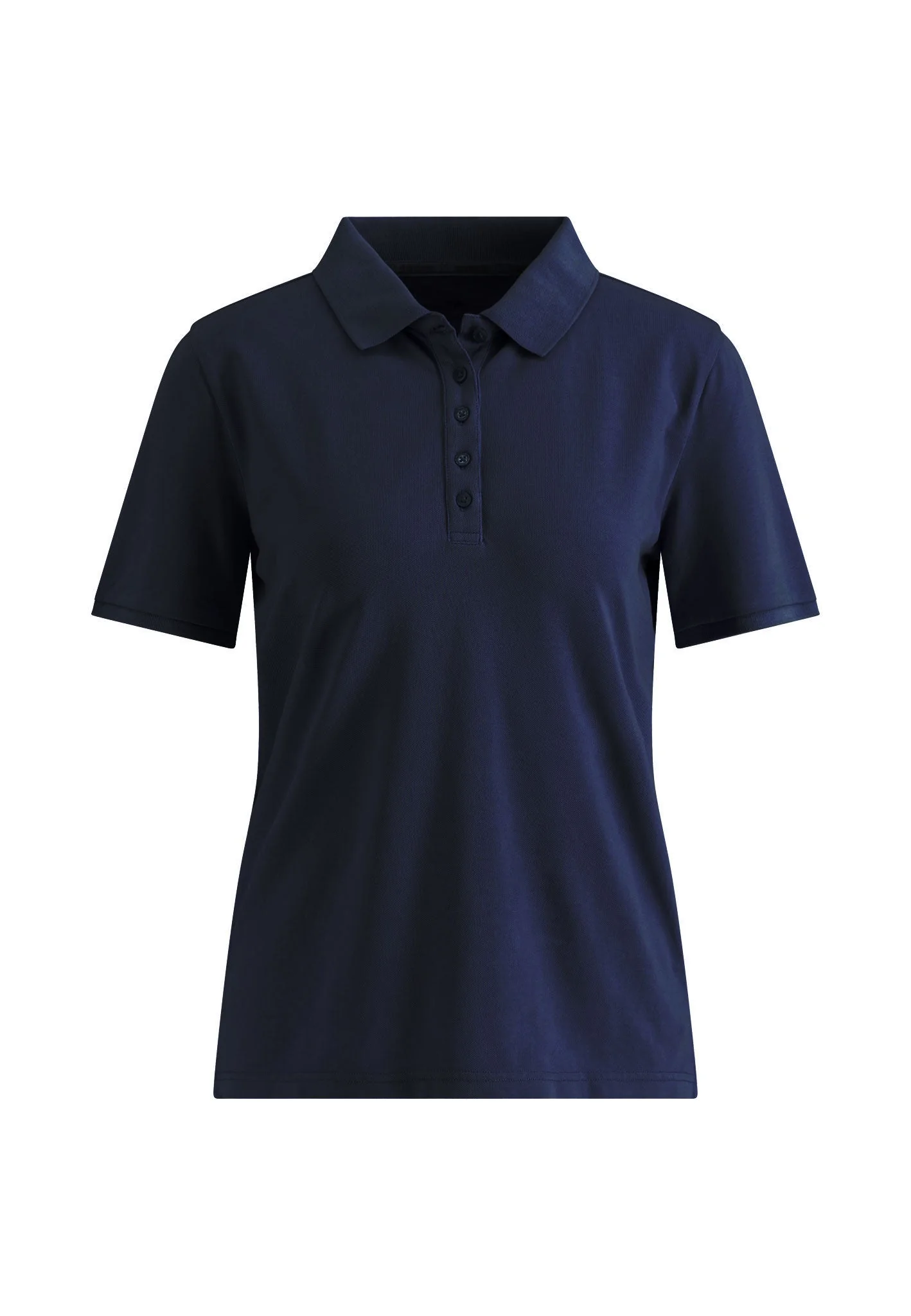 Poloshirt aus Baumwoll-Stretch mit Knopfleiste und klassischem Kragen - Image 5