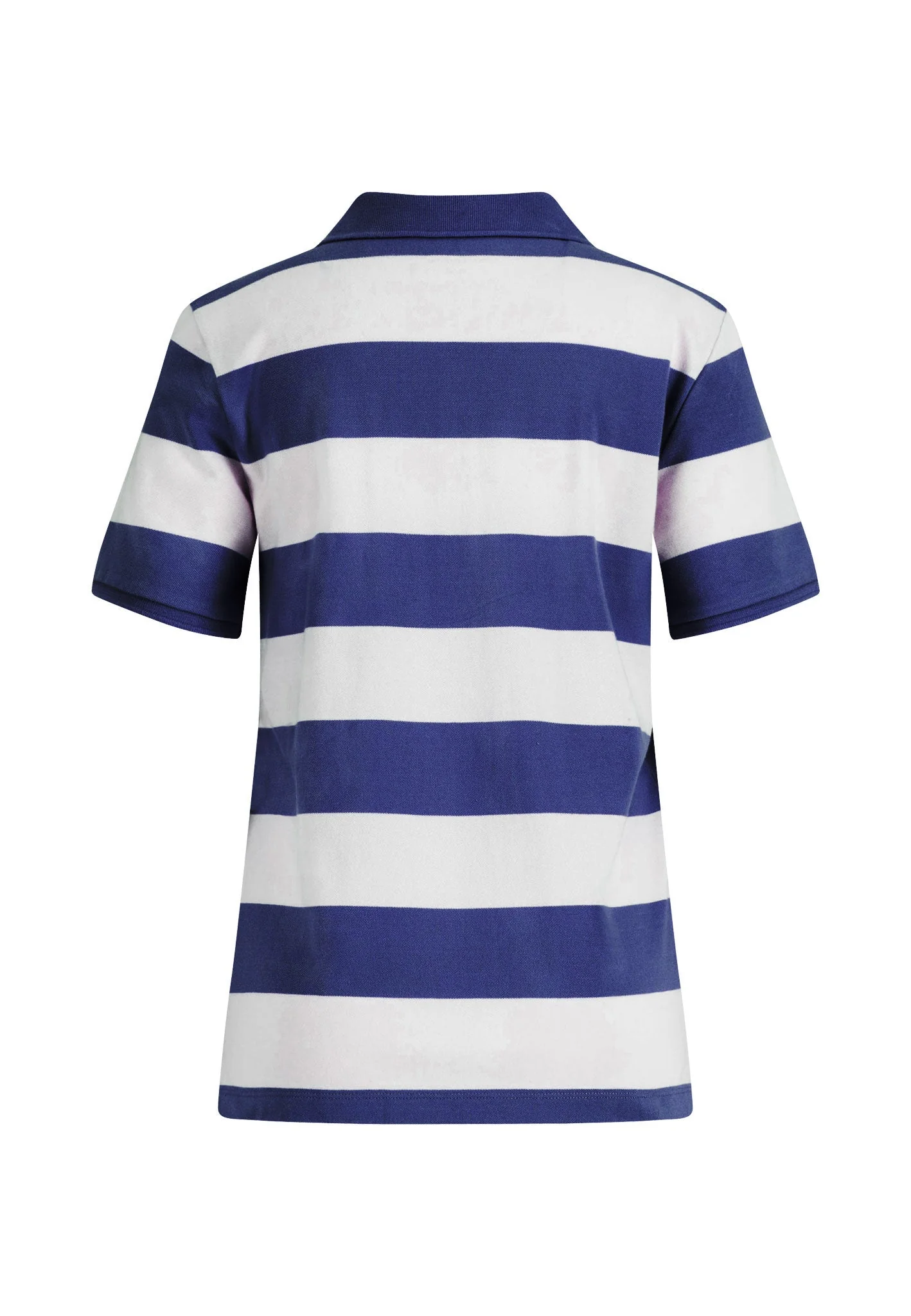 Poloshirt aus Baumwoll-Stretch mit Streifenmuster und Knopfleiste - Image 10