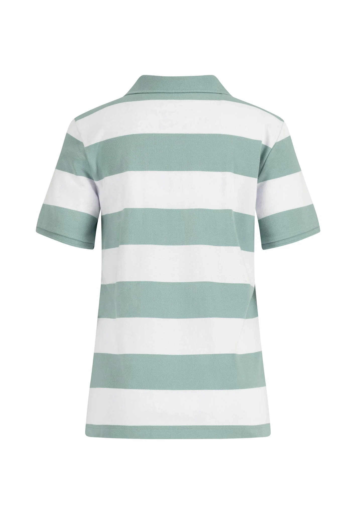 Poloshirt aus Baumwoll-Stretch mit Streifenmuster und Knopfleiste - Image 12