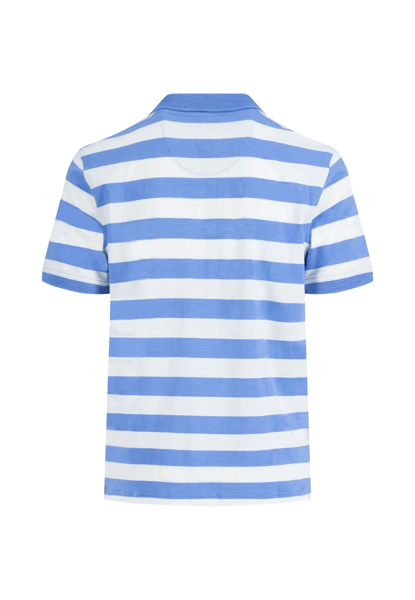 Poloshirt aus Baumwolle in Streifenoptik - Image 4