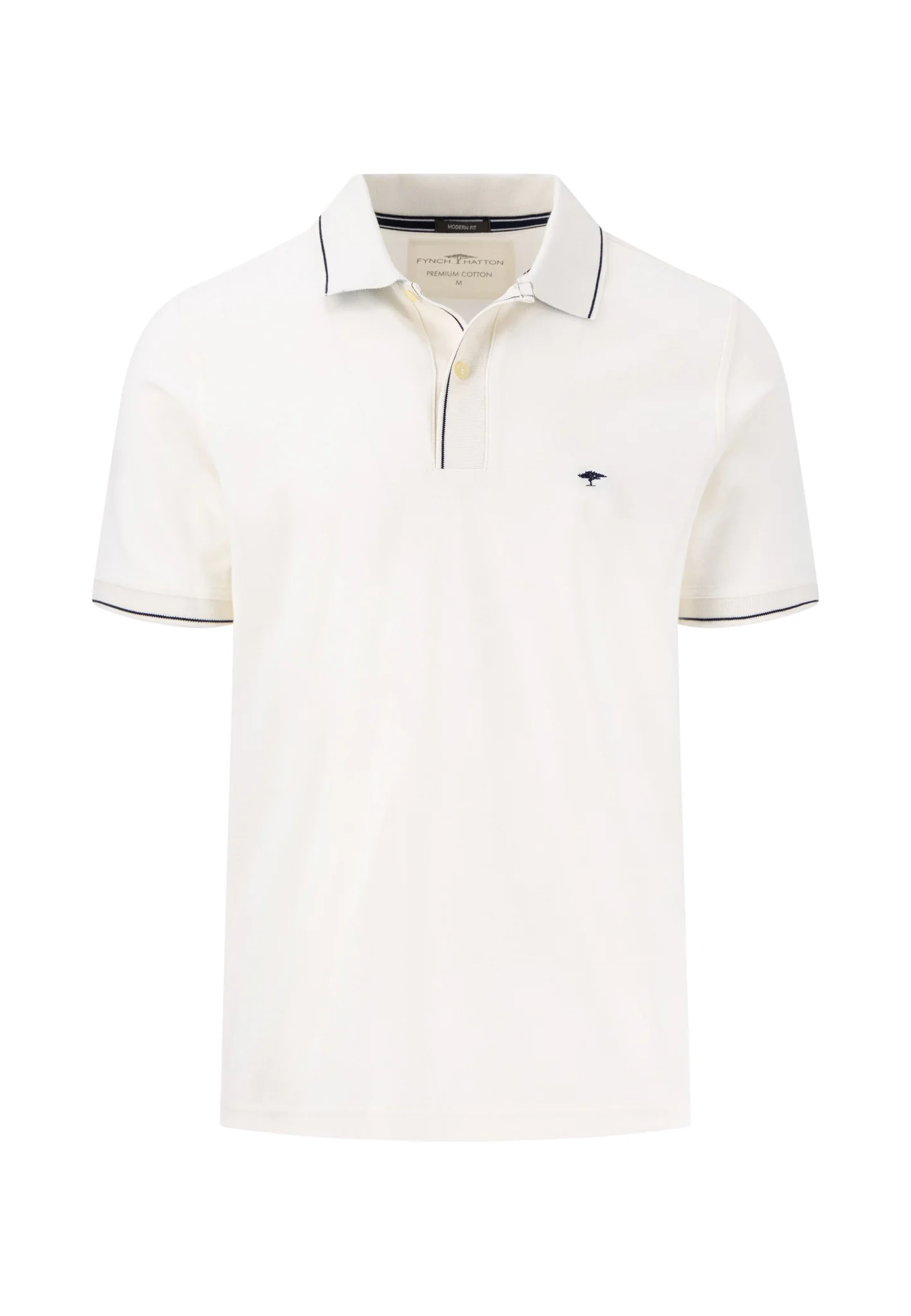 Poloshirt aus Baumwolle mit dezentem Kragendetail - Image 5