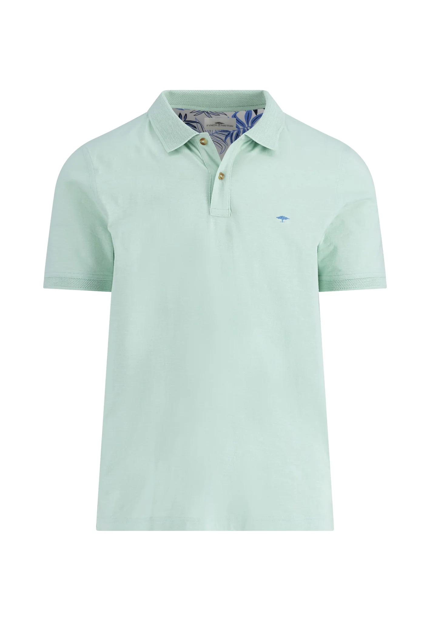 Poloshirt aus Baumwolle mit farbigem Logo Detail - Image 9