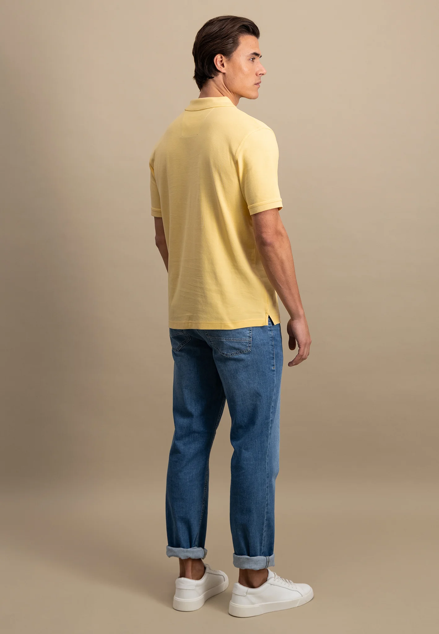 Poloshirt aus Baumwolle mit Logo Detail - Image 3