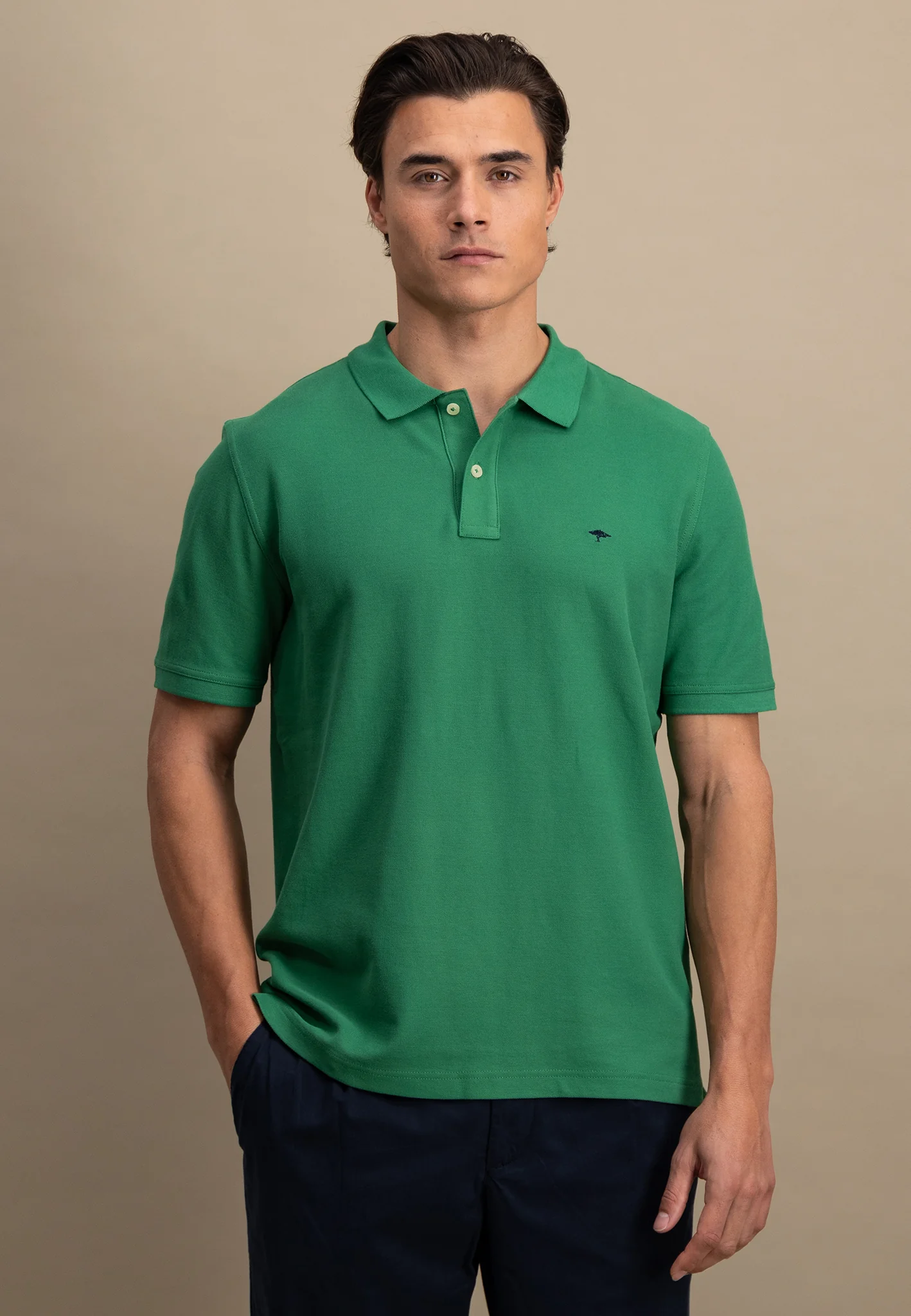 Poloshirt aus Baumwolle mit Logo Detail - Image 13