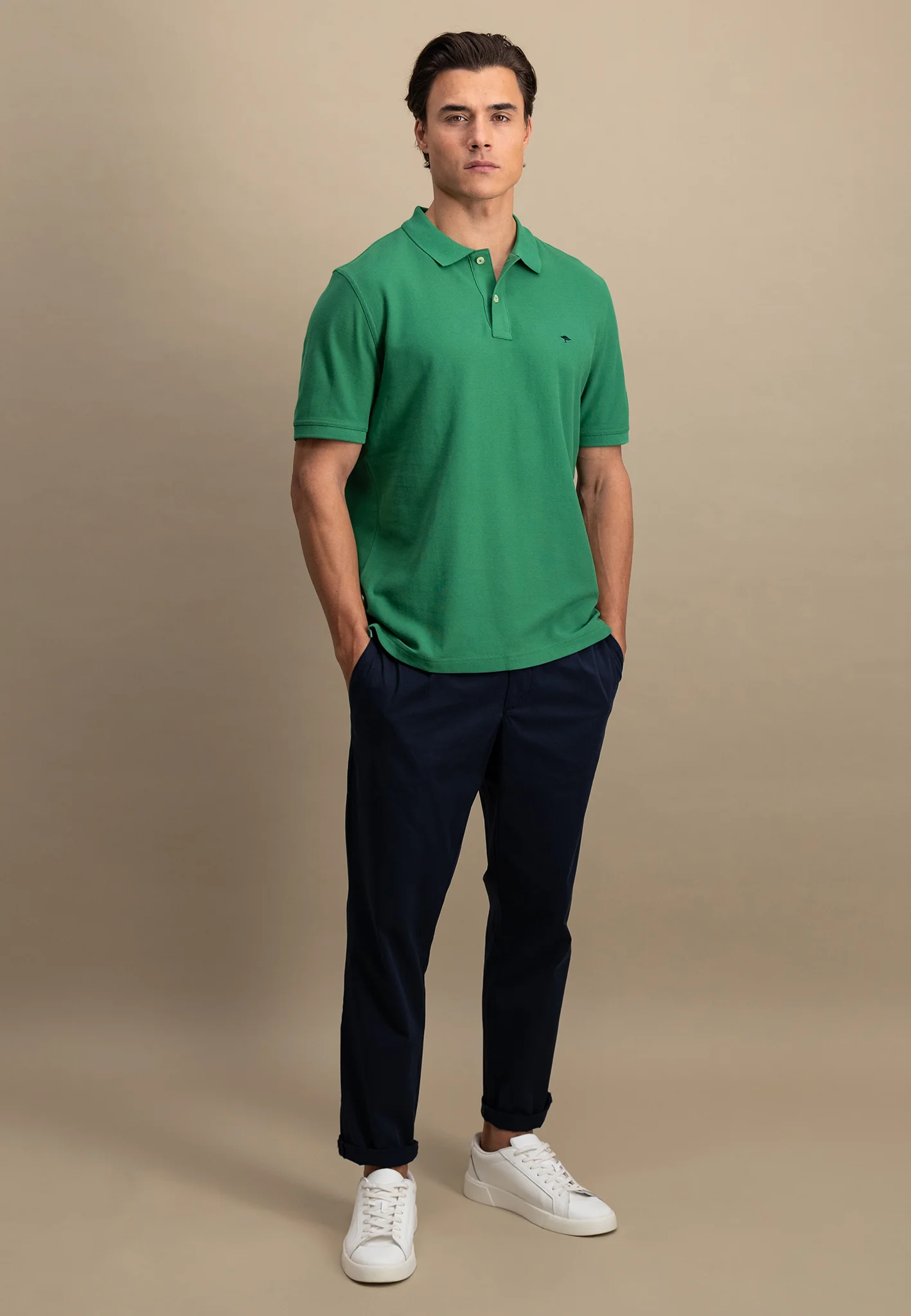 Poloshirt aus Baumwolle mit Logo Detail - Image 14