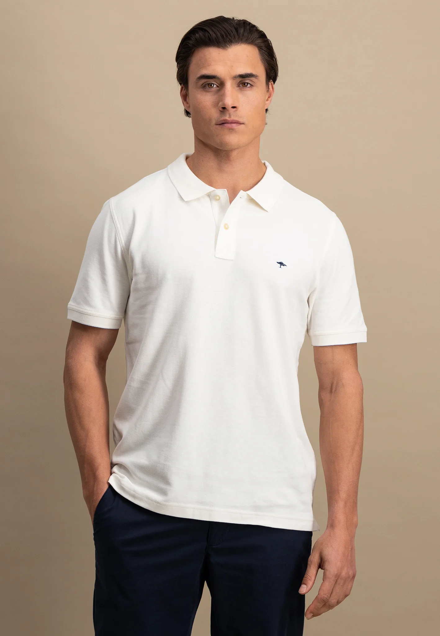 Poloshirt aus Baumwolle mit Logo Detail - Image 23