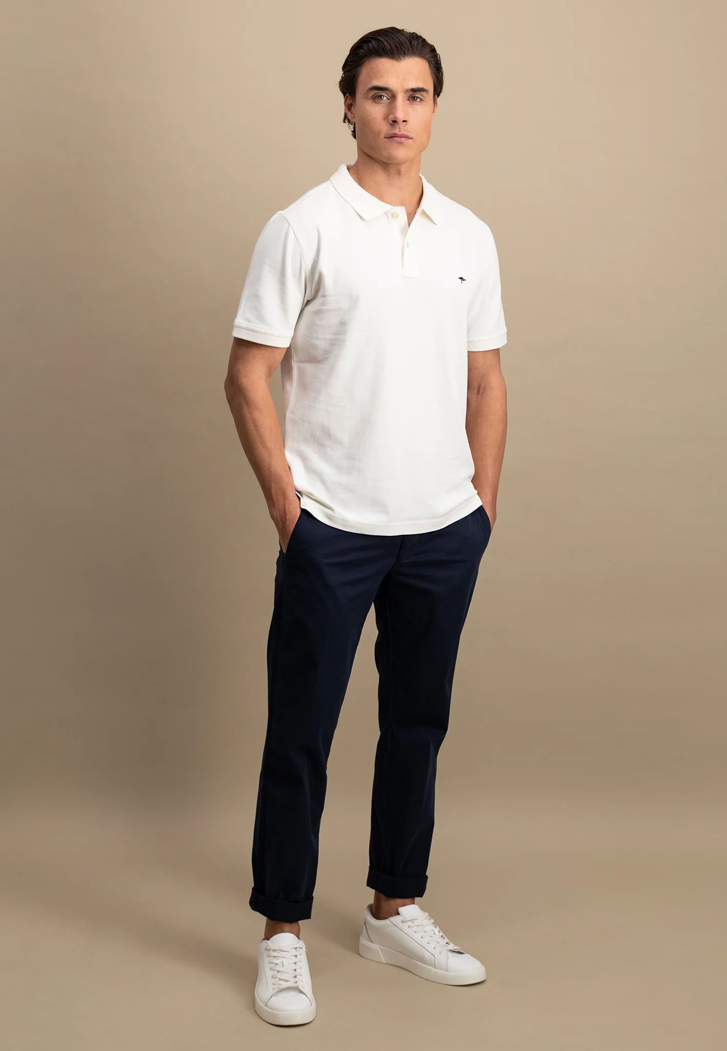 Poloshirt aus Baumwolle mit Logo Detail - Image 26