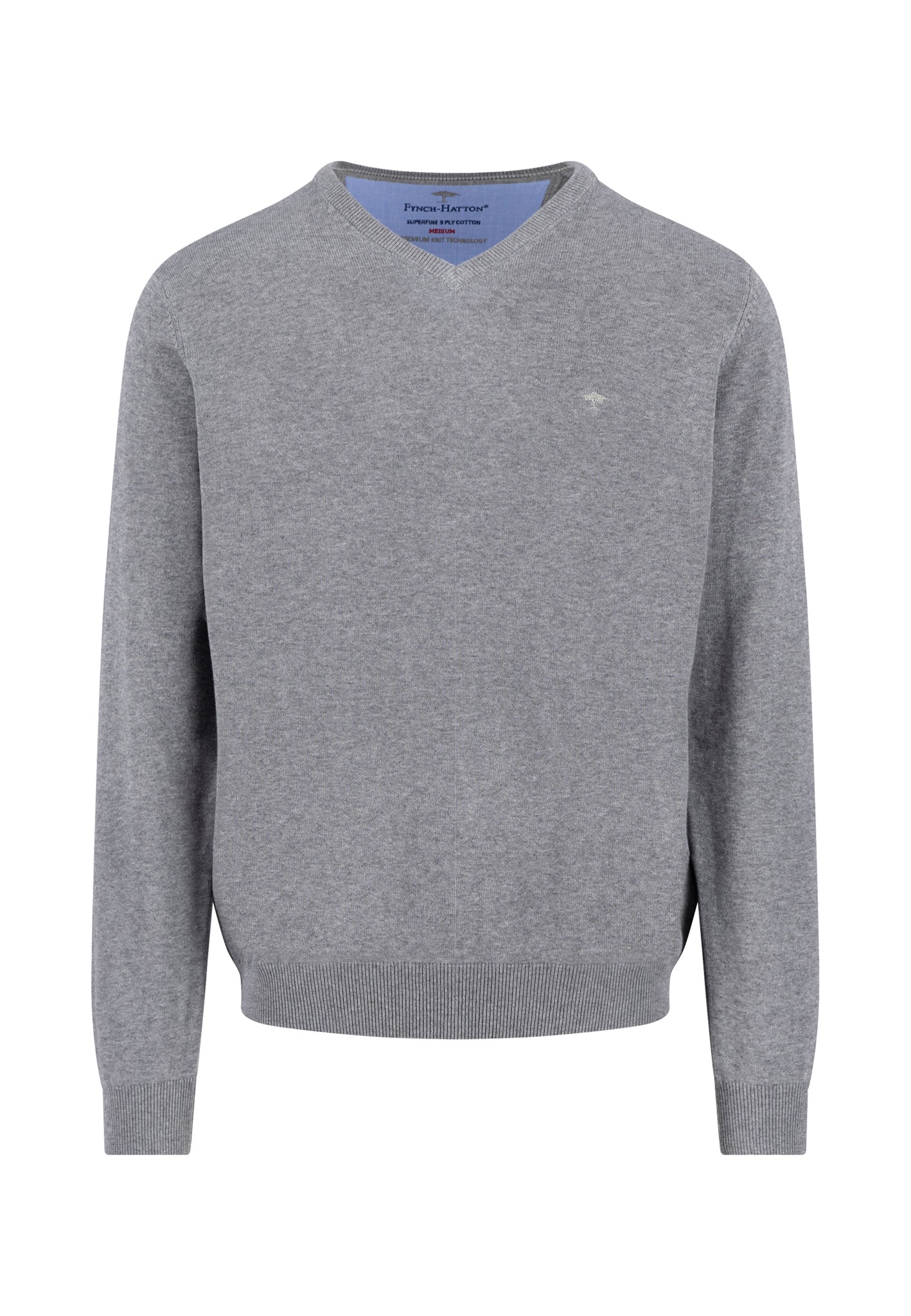 Pullover aus Baumwolle mit V-Ausschnitt - Image 3