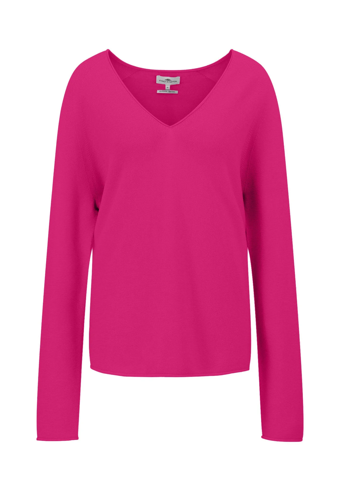 Pullover aus Baumwolle mit V-Ausschnitt - Image 5