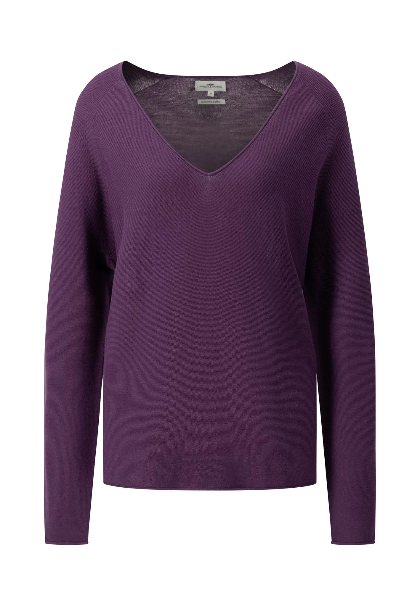 Pullover aus Baumwolle mit V-Ausschnitt - Image 9