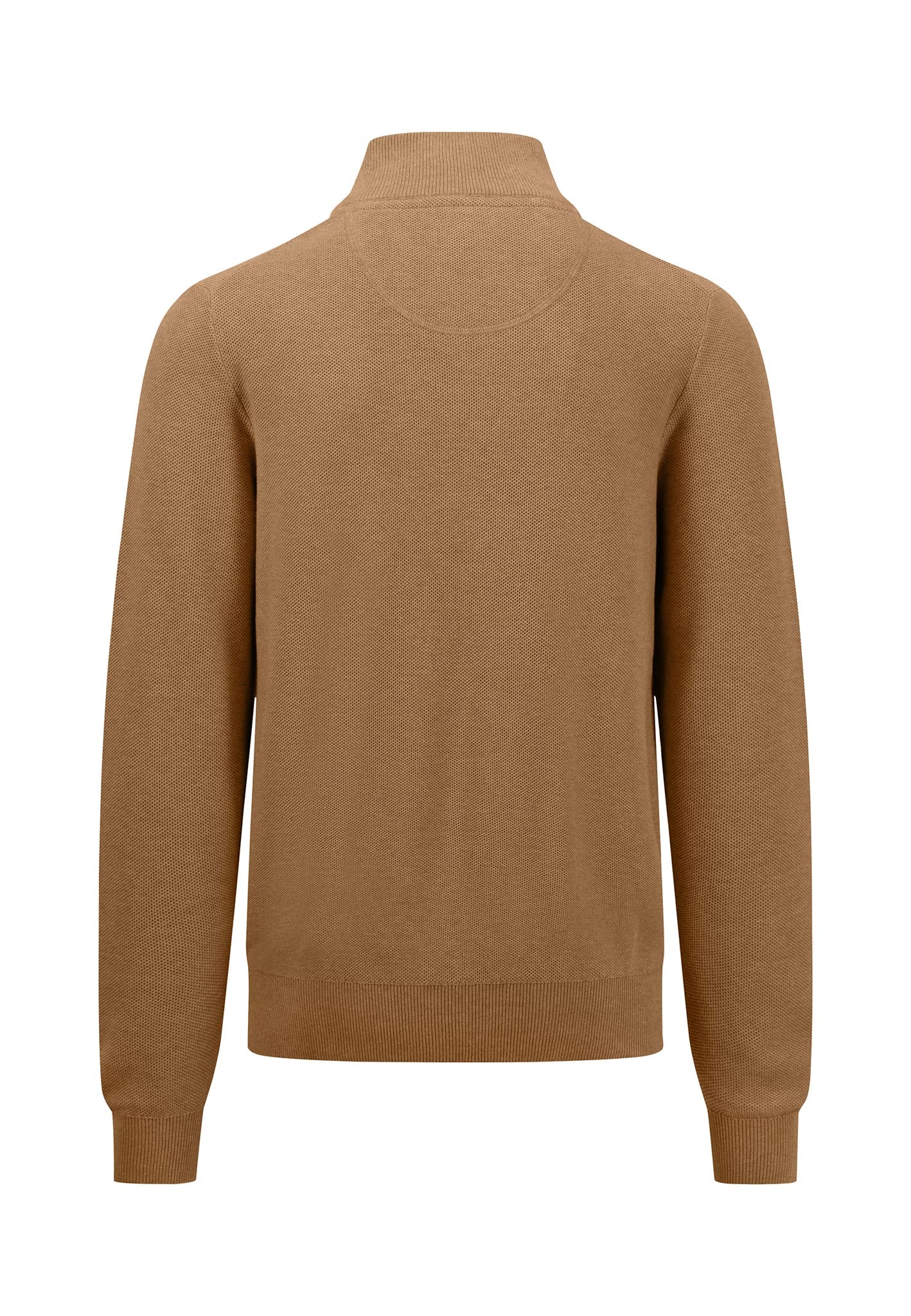 Pullover aus Struktur-Strick mit Troyer-Kragen - Image 12