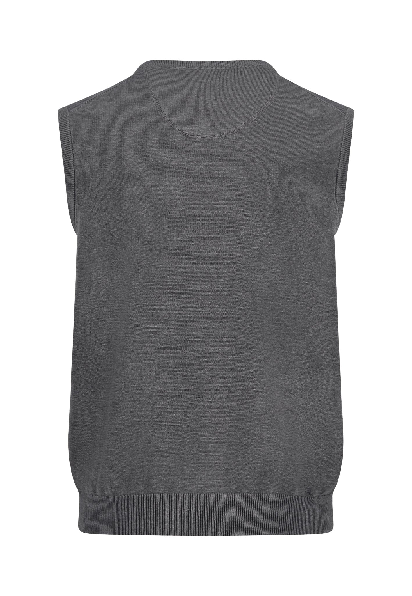 Pullunder aus Baumwolle mit V-Ausschnitt – Superfine - Image 29