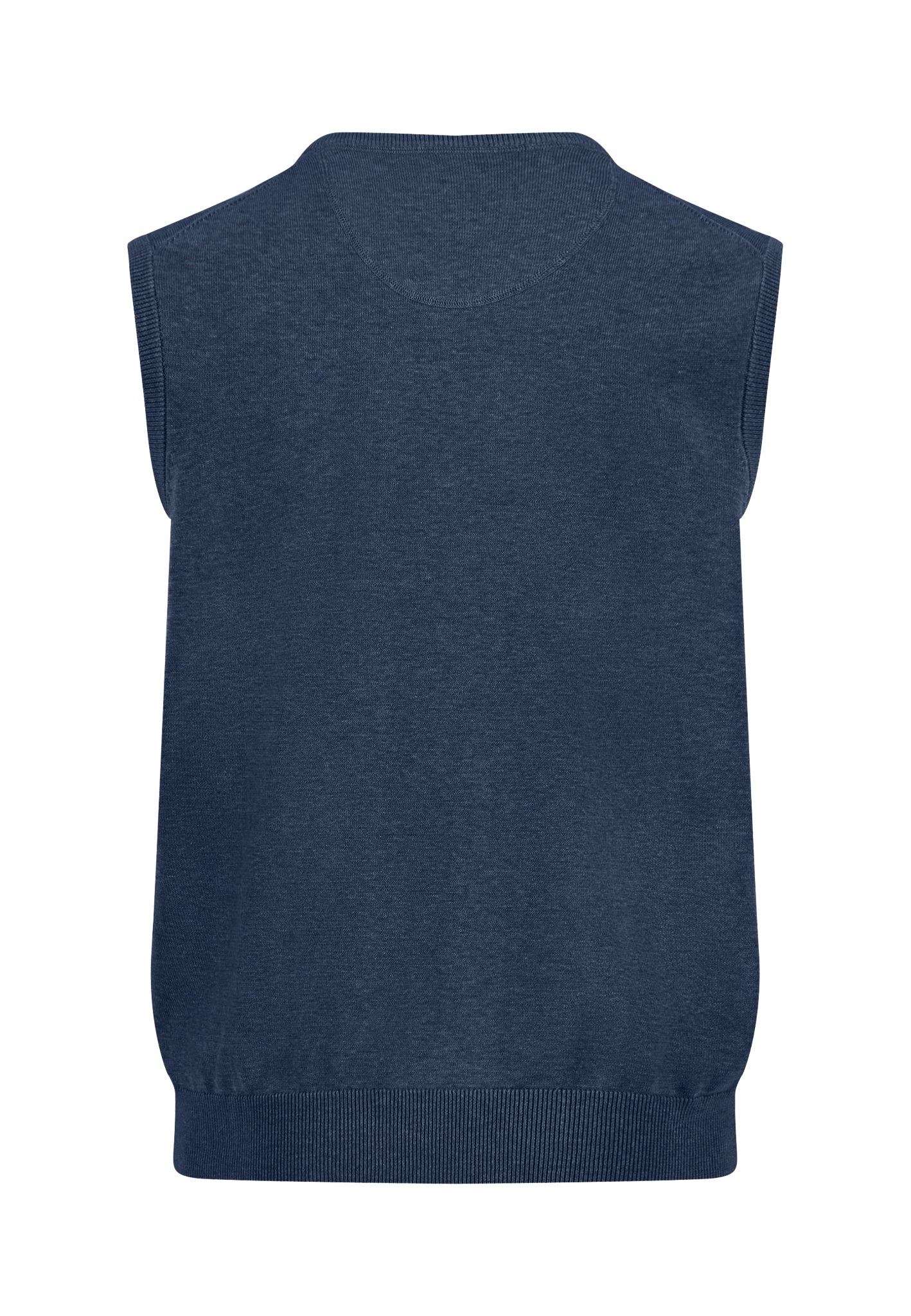 Pullunder aus Baumwolle mit V-Ausschnitt – Superfine - Image 6