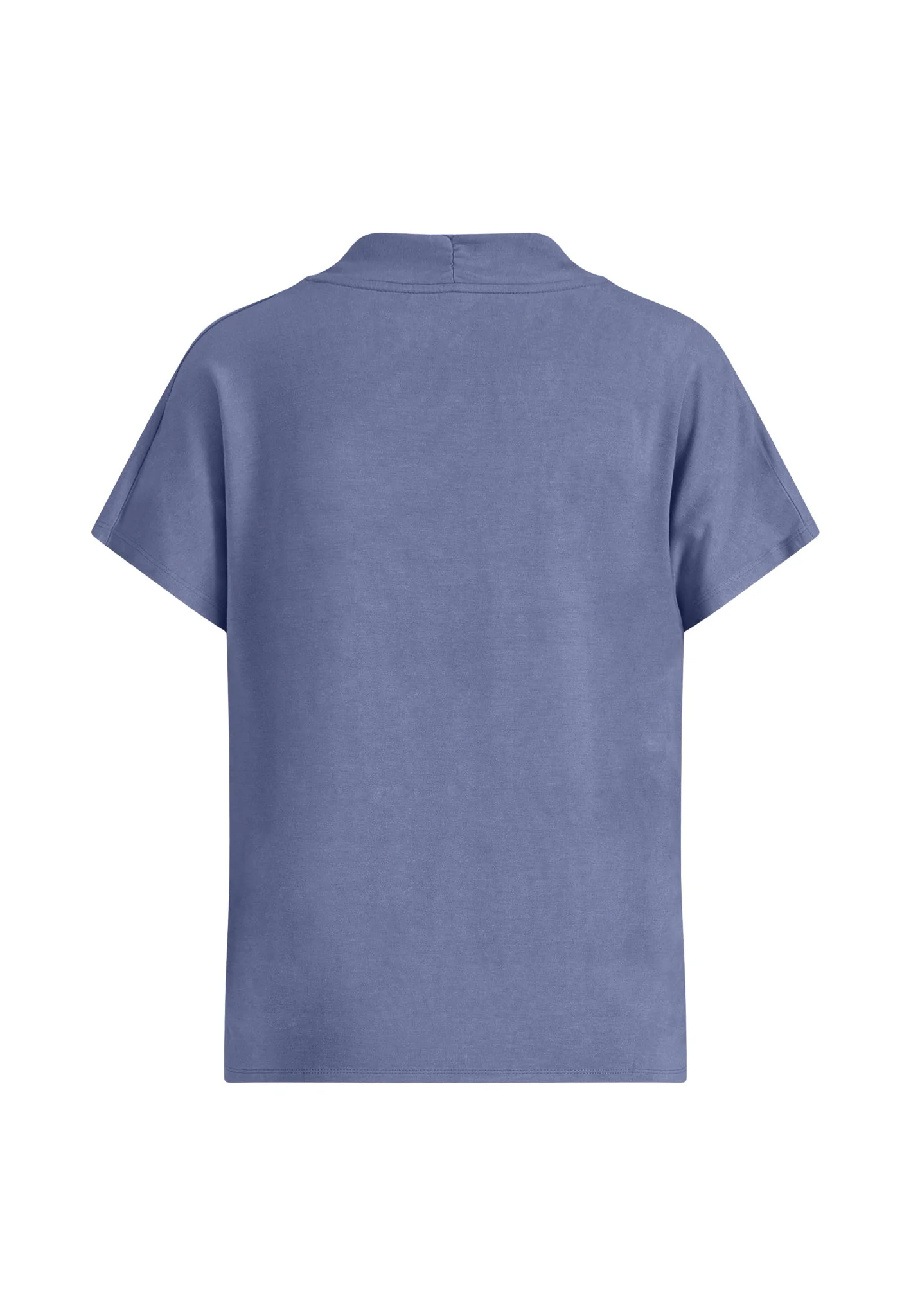 Shirt aus Viskose-Stretch mit V-Ausschnitt und überschnittenen Schultern - Image 10