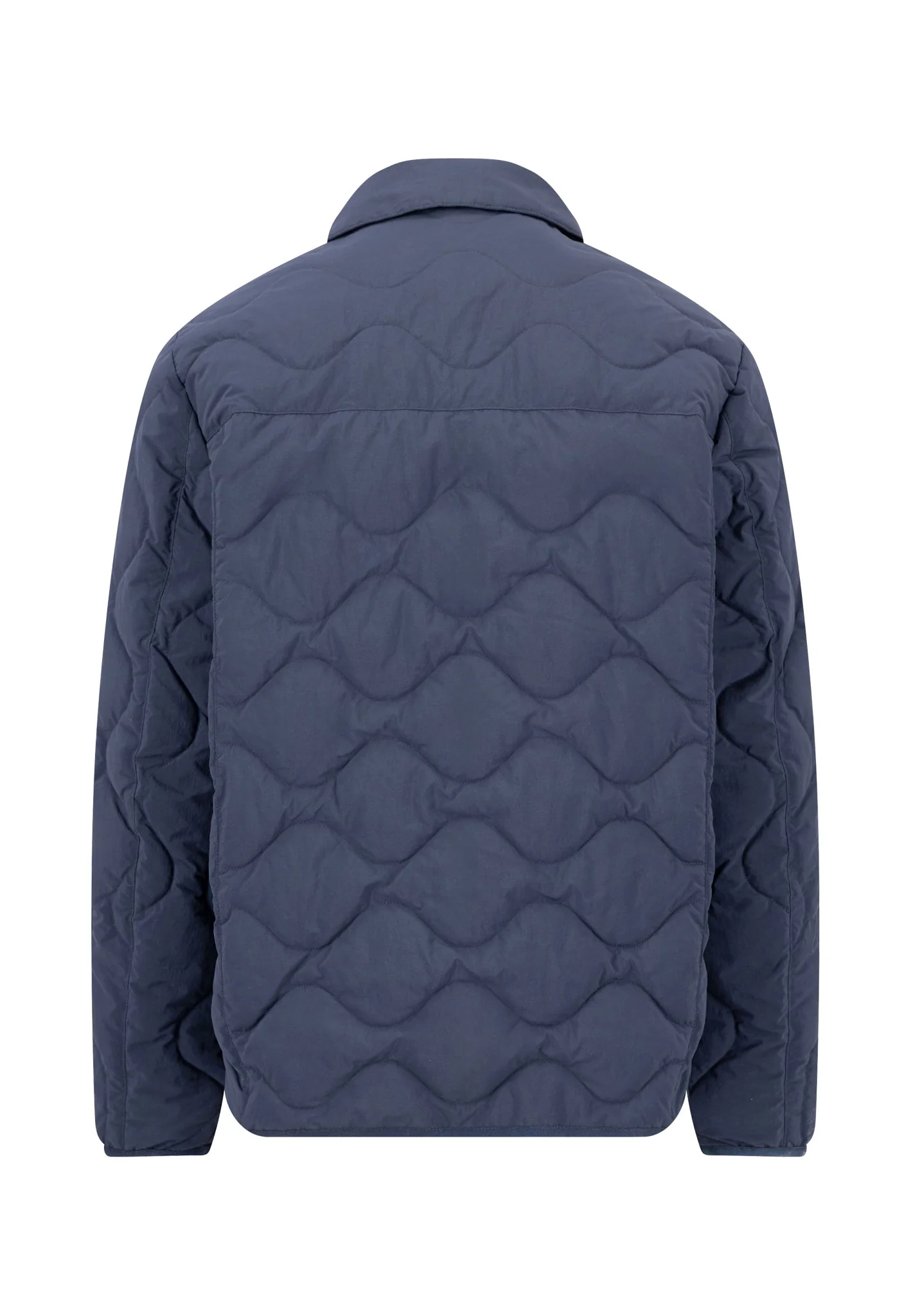 Steppjacke aus Polyamid mit Wellensteppung und Reißverschlusstasche - Image 5