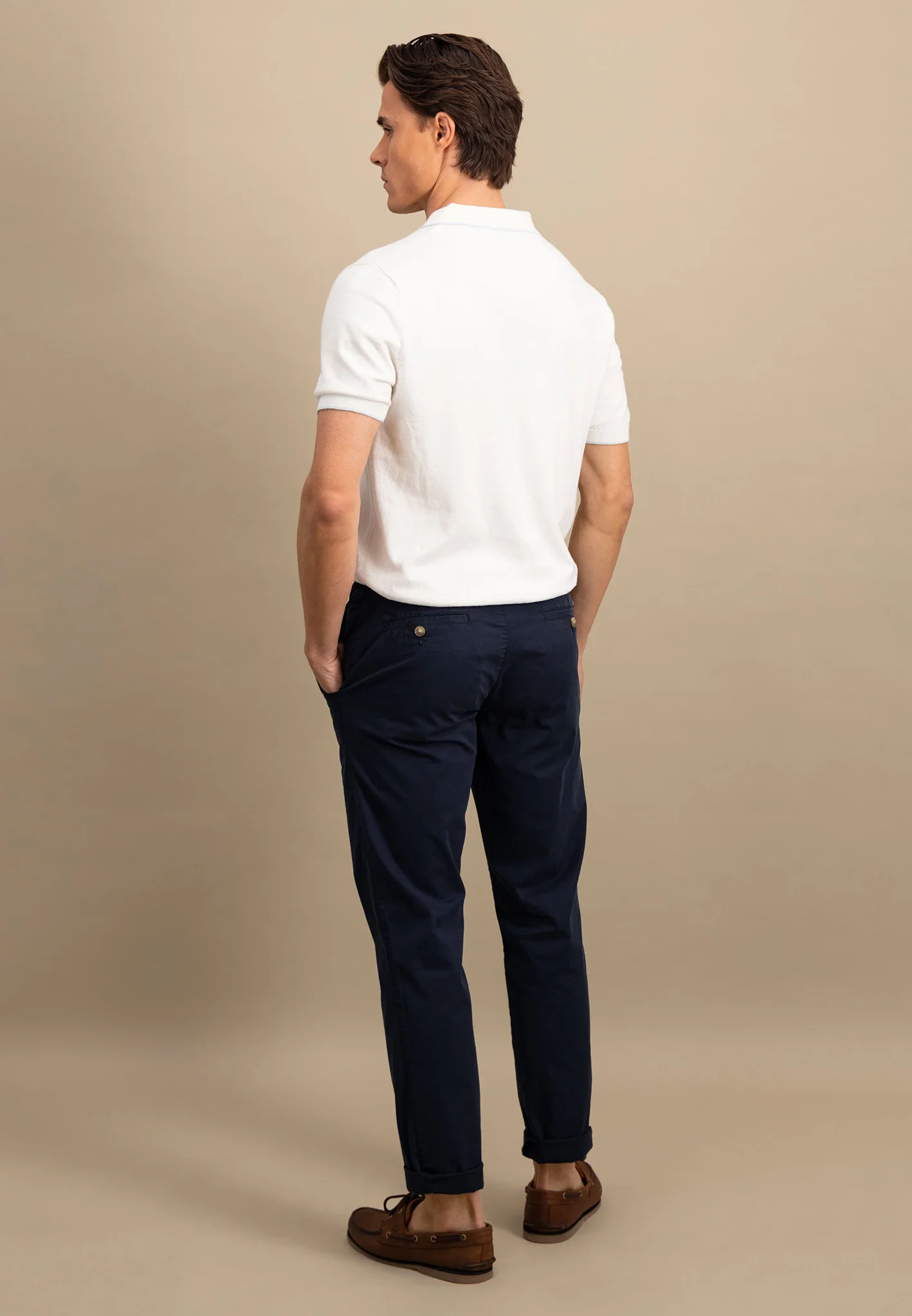 Strick-Poloshirt aus Leinenmix - Image 11