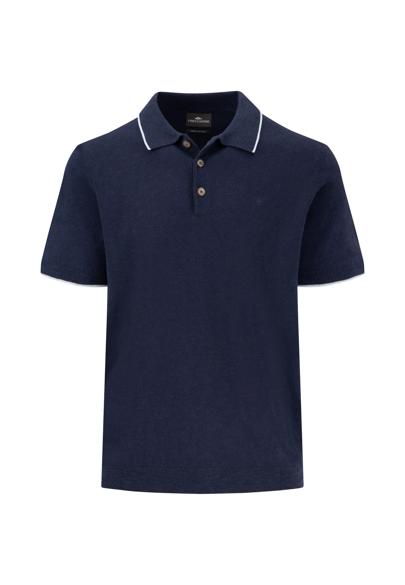 Strick-Poloshirt aus Leinenmix - Image 5