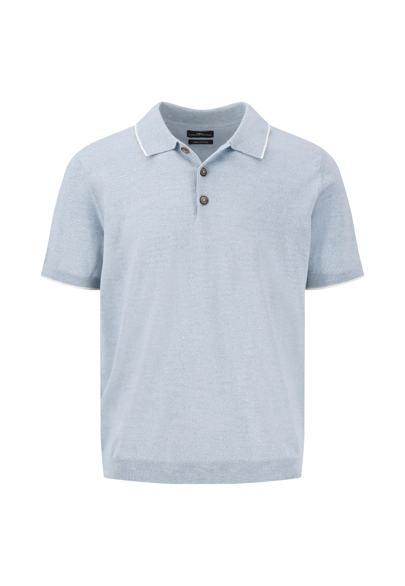 Strick-Poloshirt aus Leinenmix - Image 7