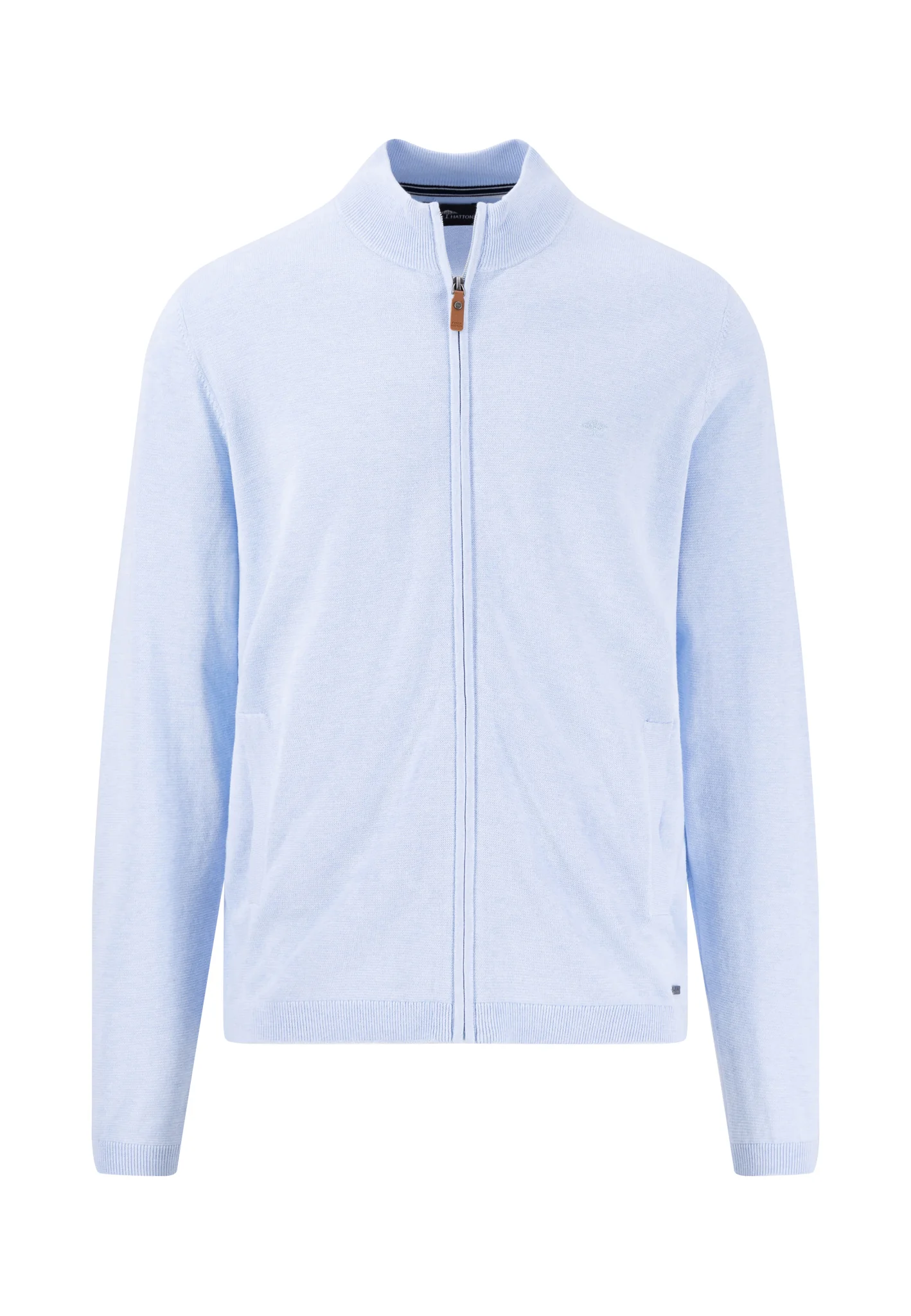 Strickjacke aus Baumwolle mit Stehkragen - AIR COTTON - Image 17