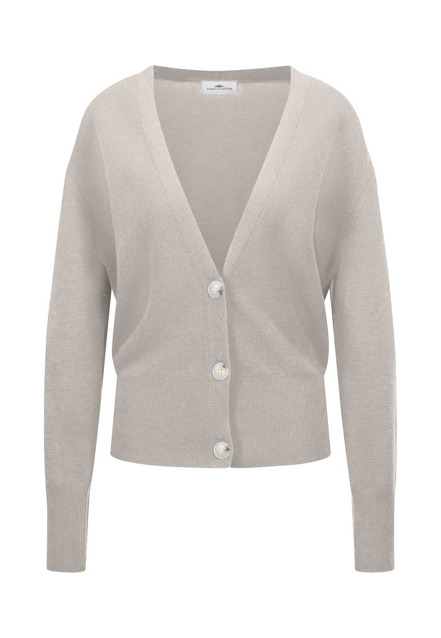 Strickjacke aus Wollmix mit Knöpfen - Image 10