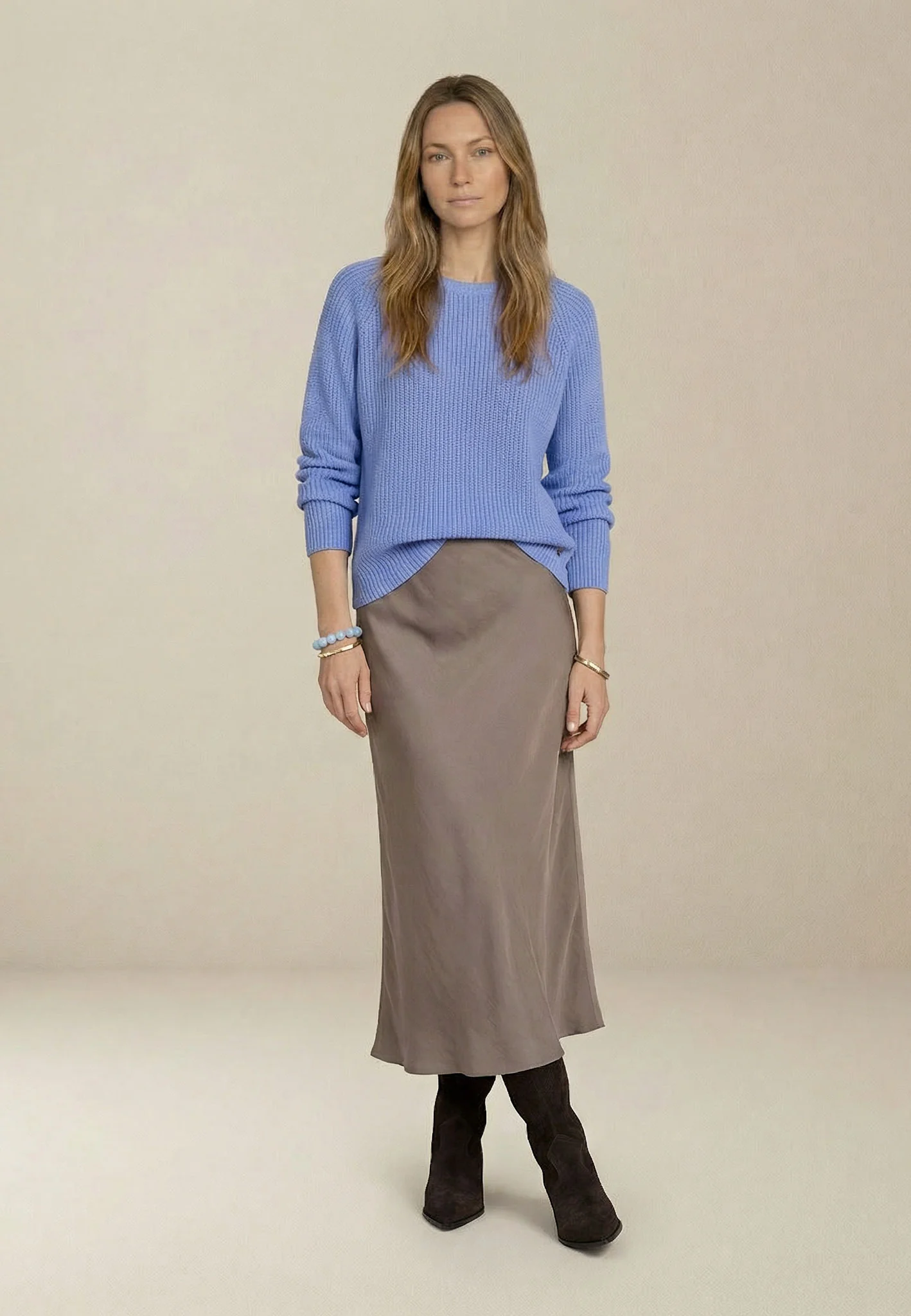 Strickpullover aus Baumwolle mit Rundhalsausschnitt in Rippenstruktur - Image 22