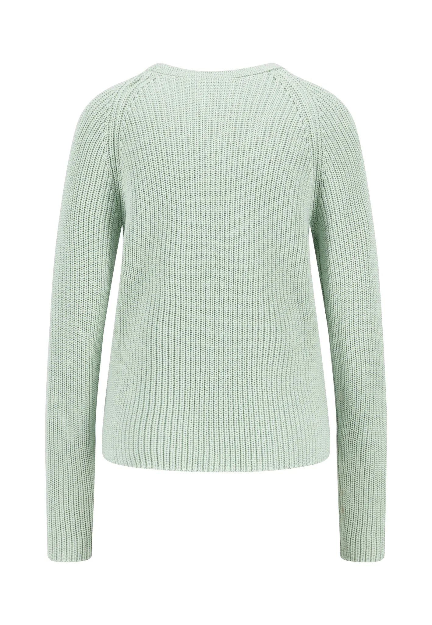 Strickpullover aus Baumwolle mit Rundhalsausschnitt in Rippenstruktur - Image 6