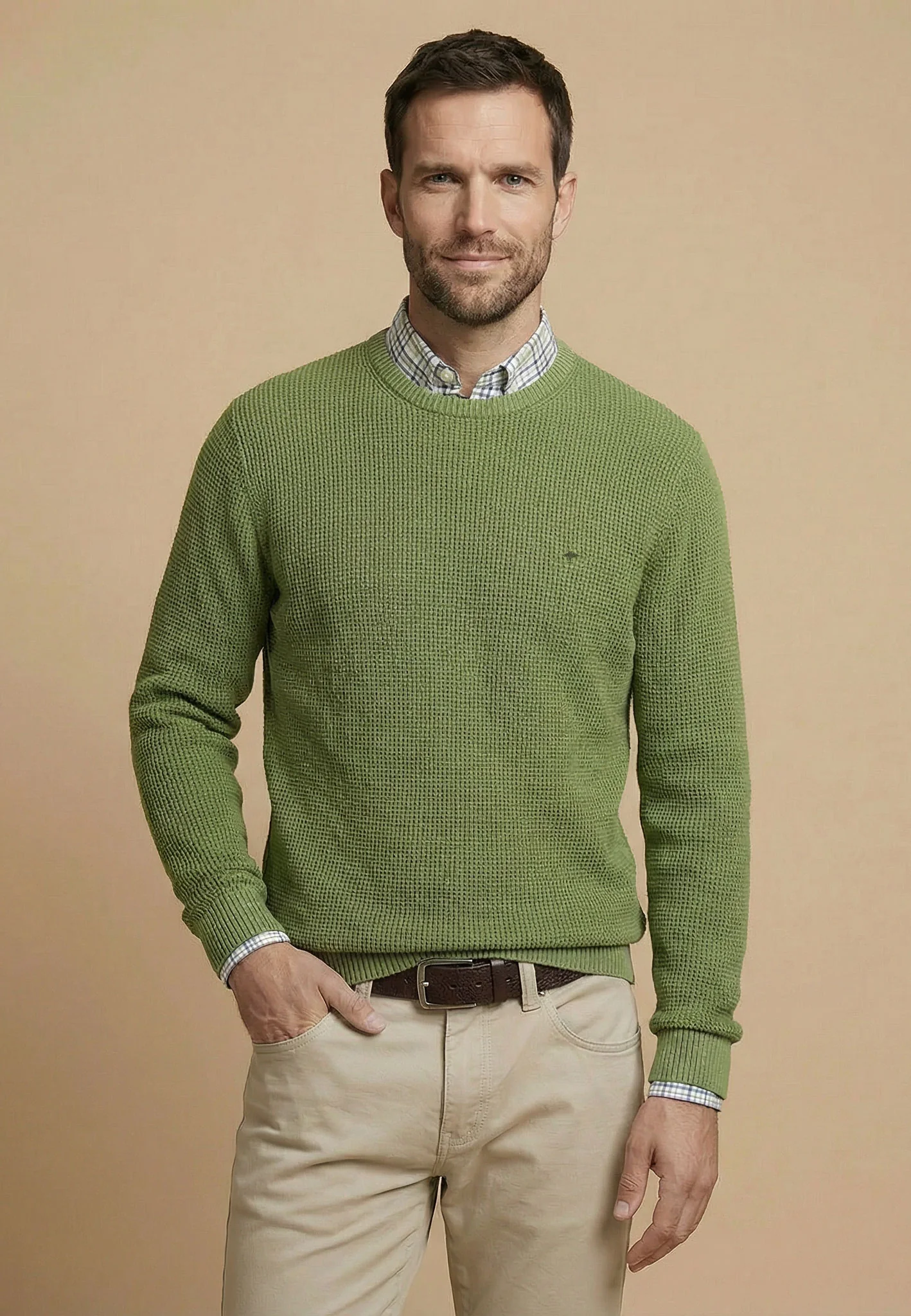 Strickpullover aus Baumwolle mit Strukturmuster - Image 19