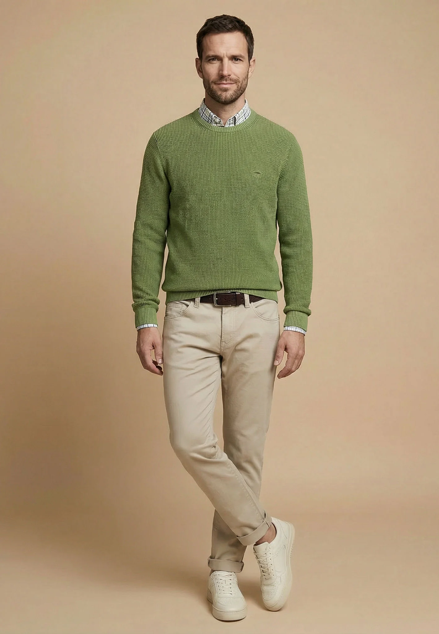 Strickpullover aus Baumwolle mit Strukturmuster - Image 20