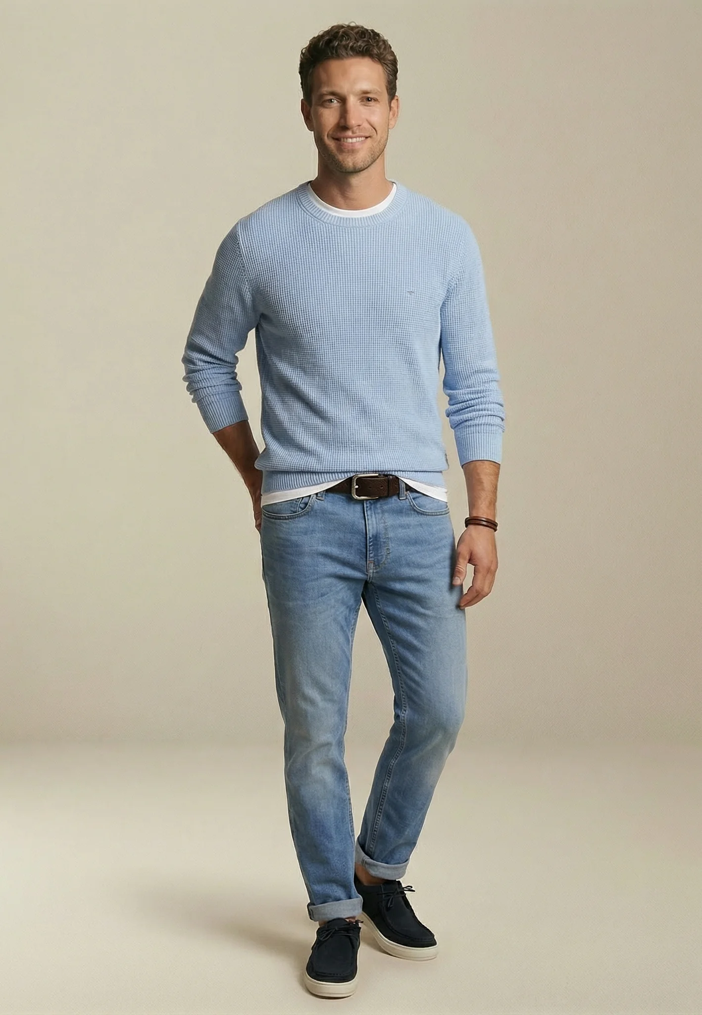 Strickpullover aus Baumwolle mit Strukturmuster - Image 27