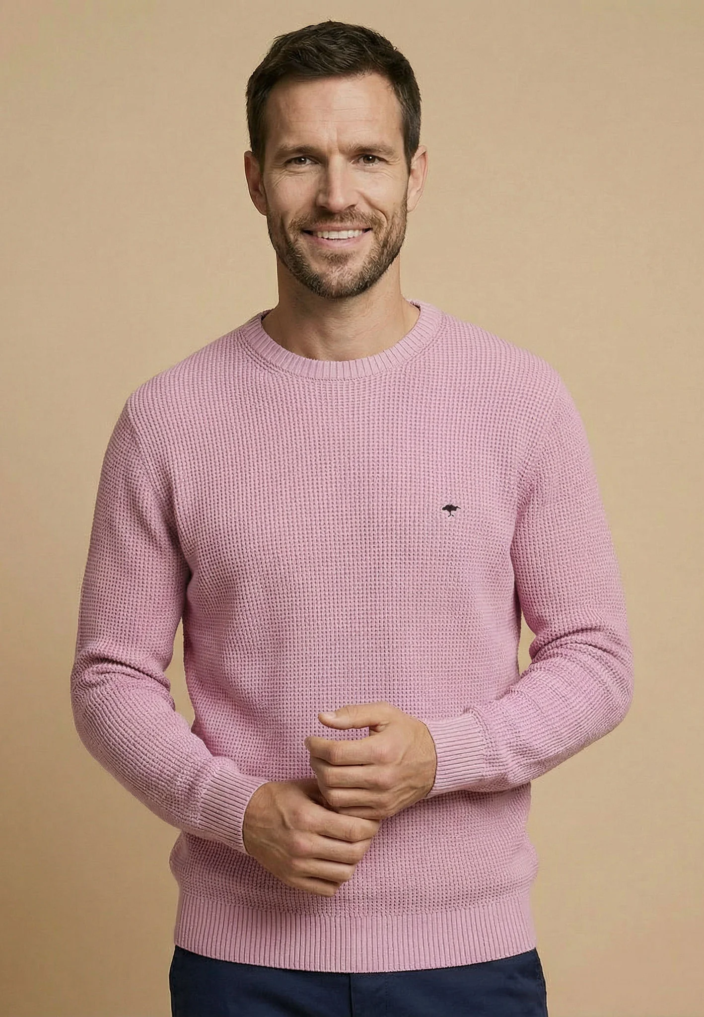 Strickpullover aus Baumwolle mit Strukturmuster - Image 7