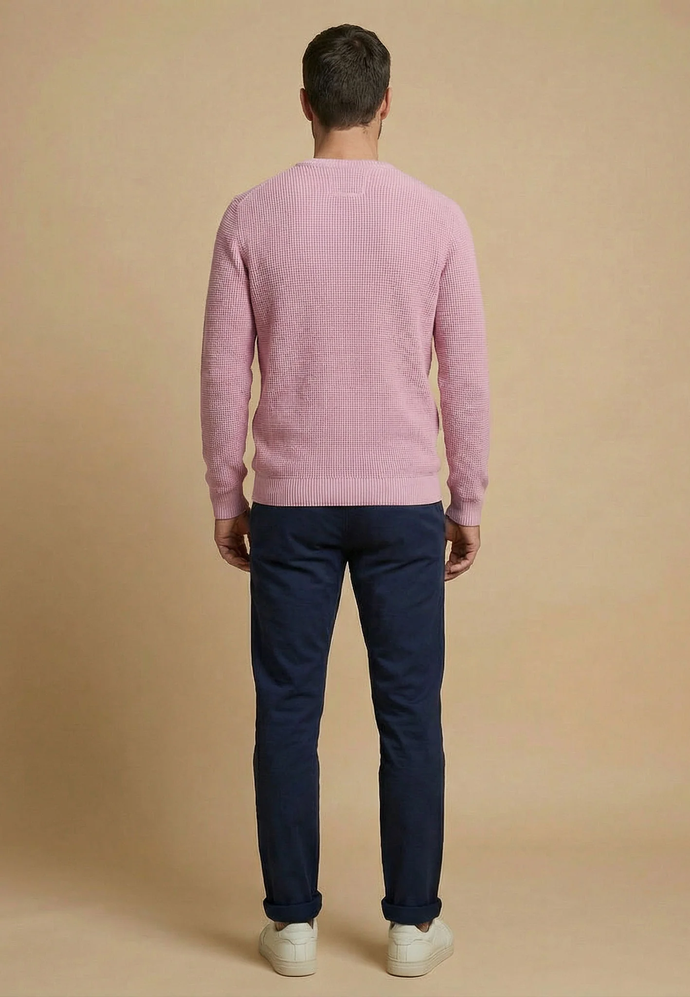 Strickpullover aus Baumwolle mit Strukturmuster - Image 9