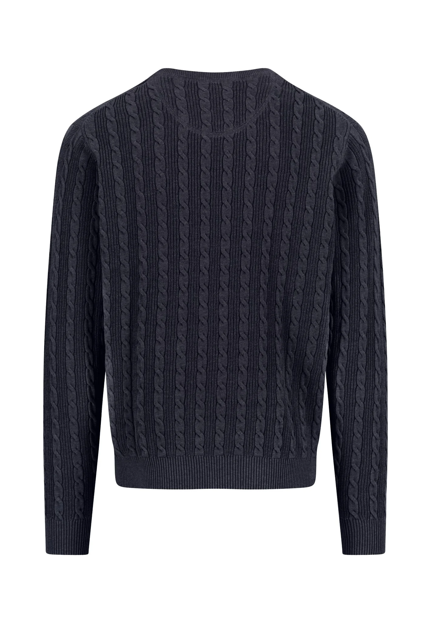 Strickpullover aus Baumwolle mit Zopfmuster - Image 16