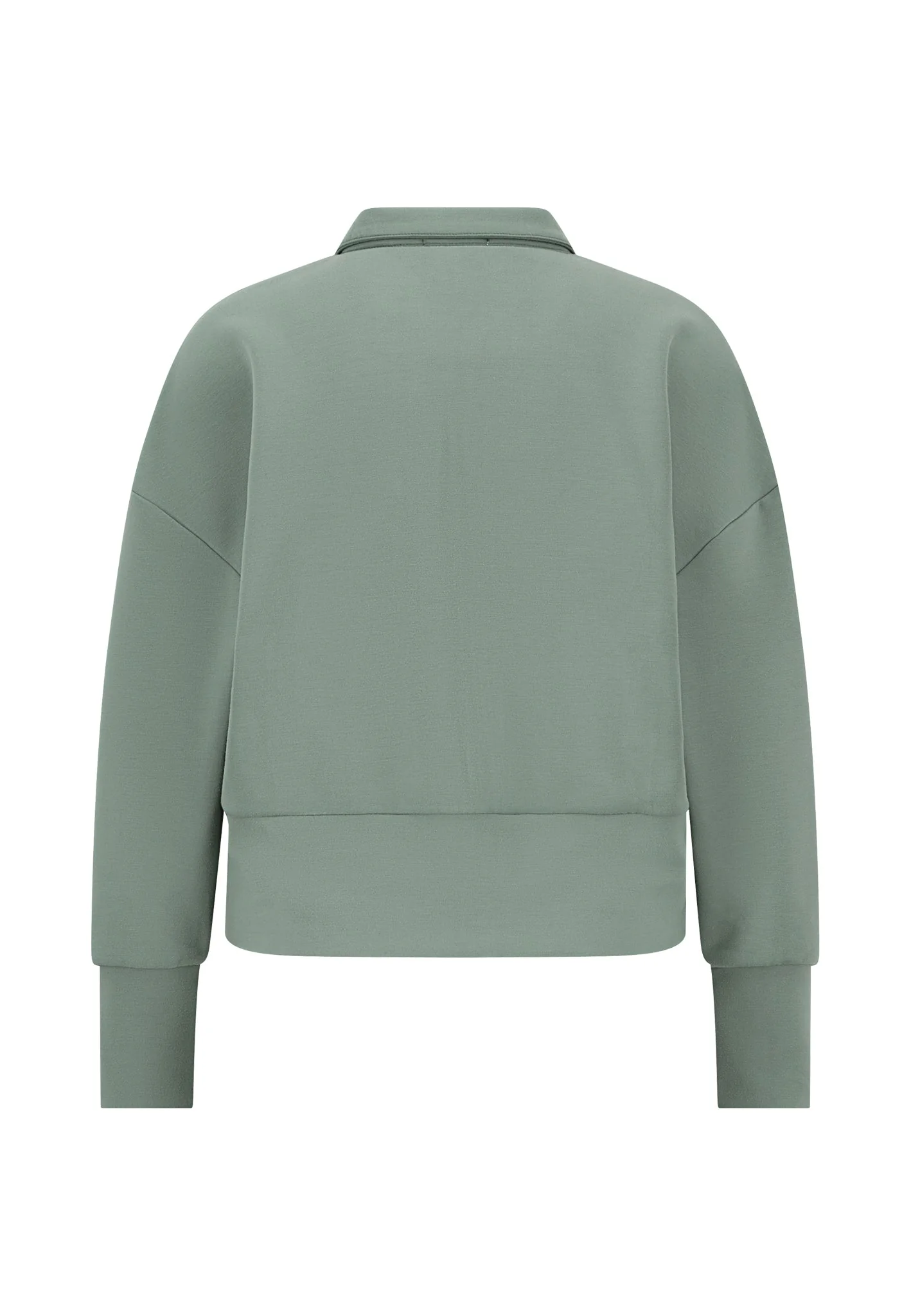 Sweatjacke aus Viskosemix mit Reißverschluss und Raglanärmeln - Image 12