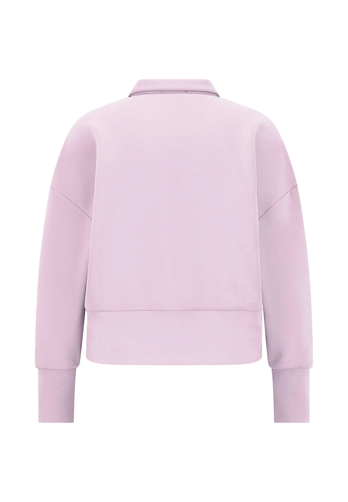 Sweatjacke aus Viskosemix mit Reißverschluss und Raglanärmeln - Image 5