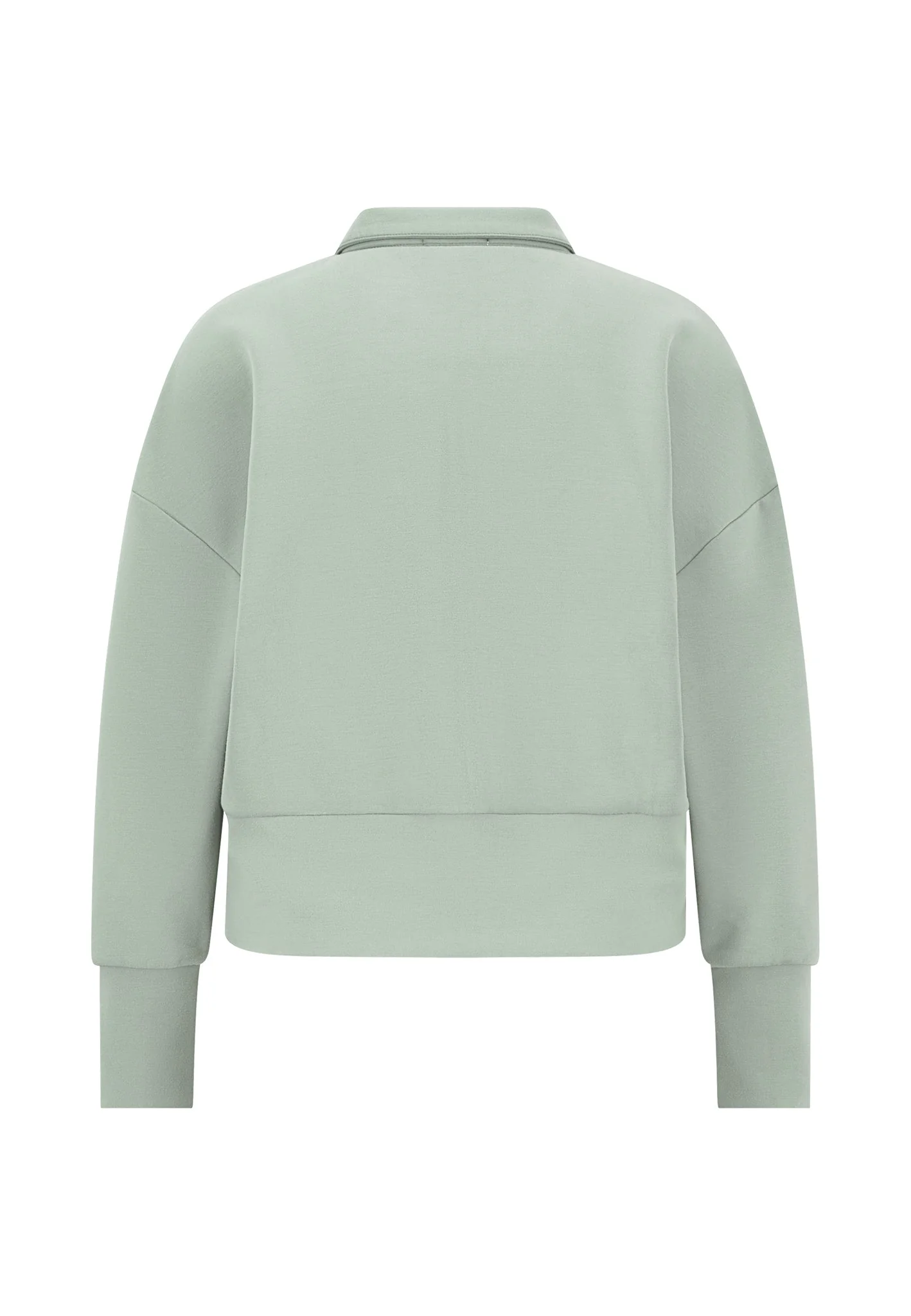 Sweatjacke aus Viskosemix mit Reißverschluss und Raglanärmeln - Image 7