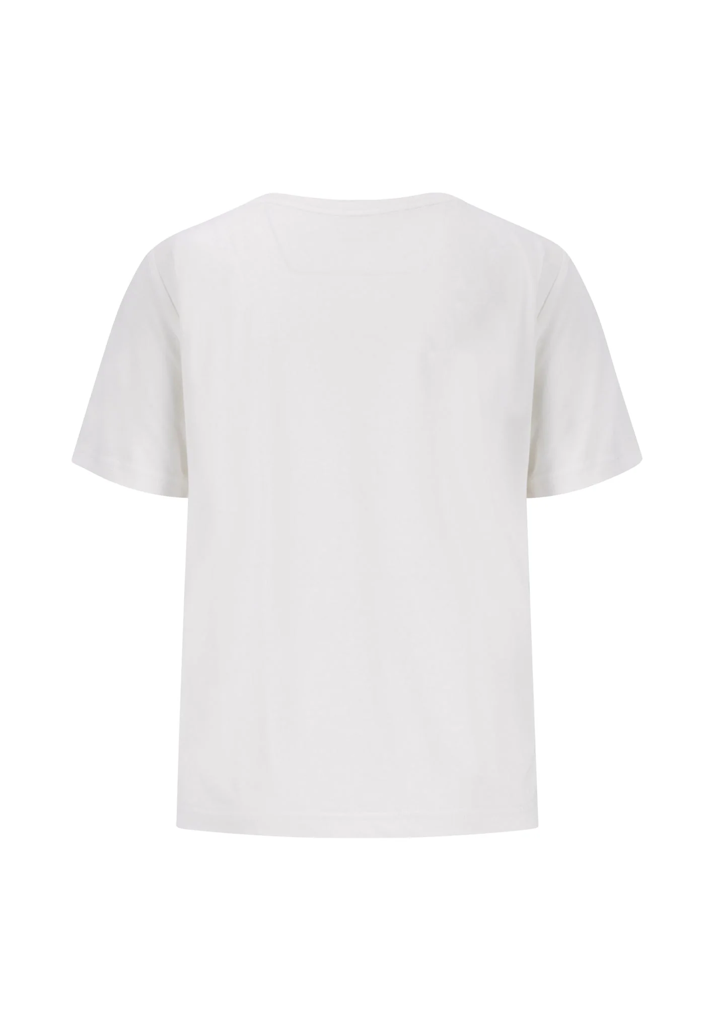 T-Shirt aus Modal-Mix mit Rundhalsausschnitt - Image 6