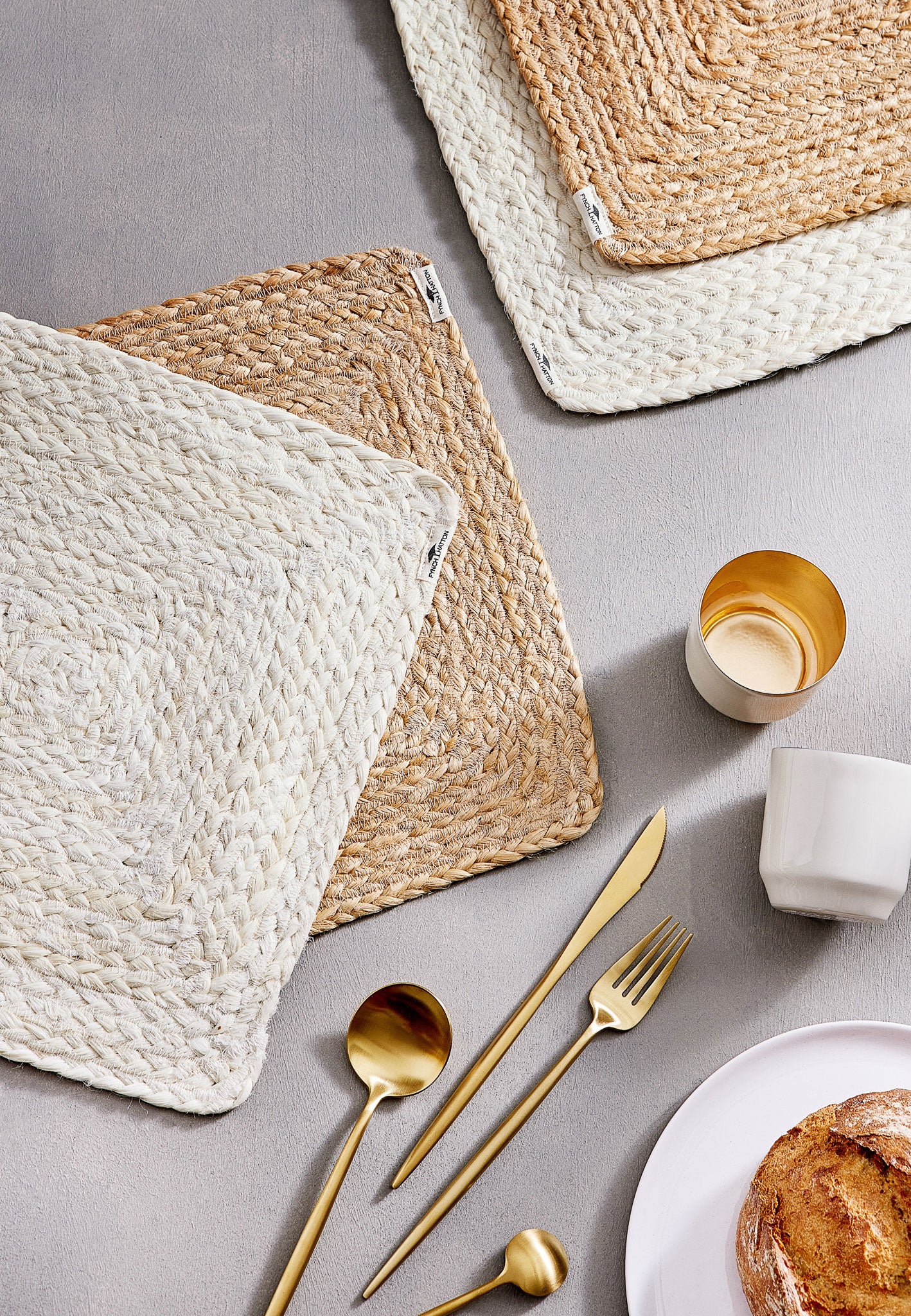 UTAMU Tischsets aus Jute | 4ER-SET - Image 3