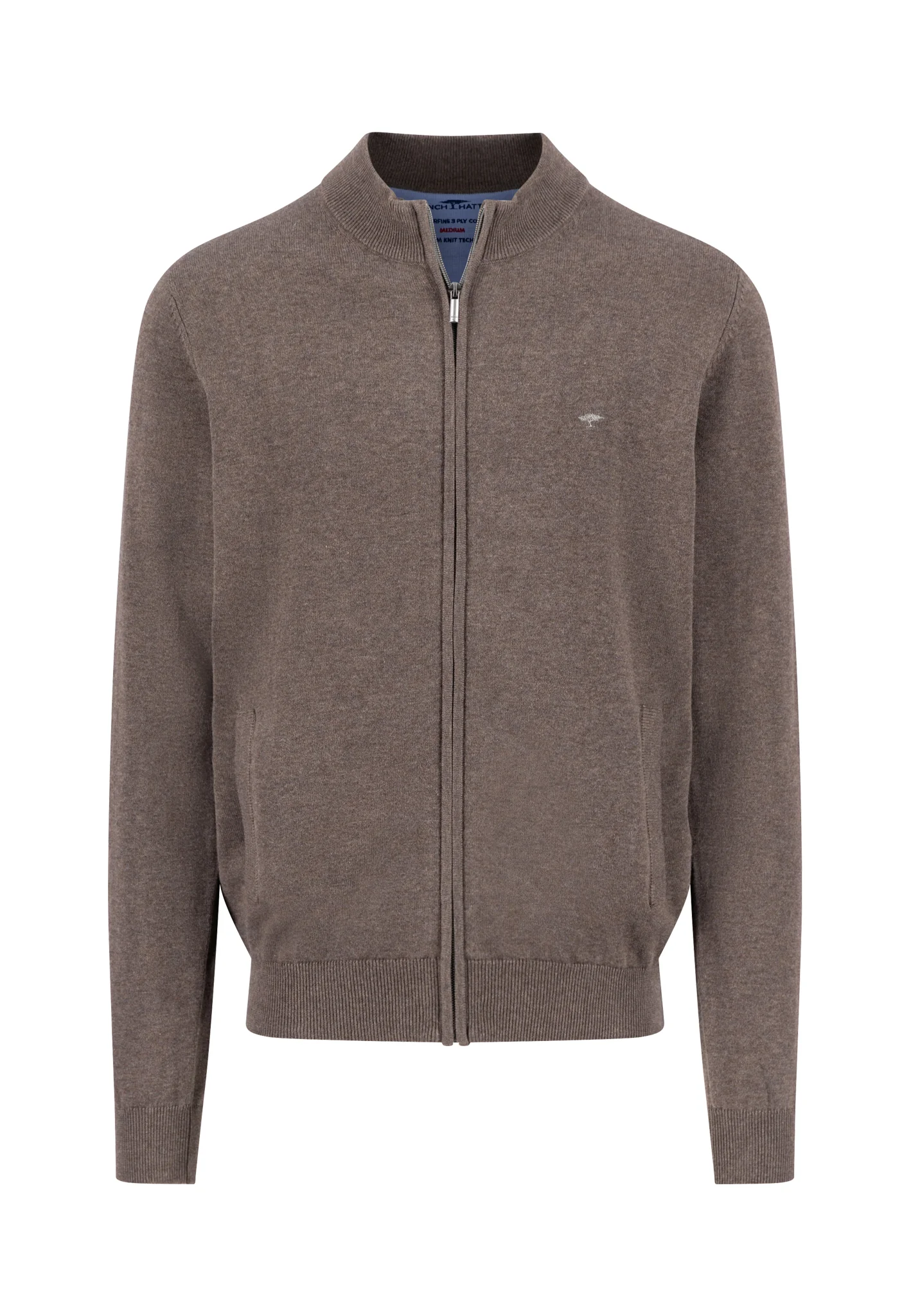 Strickjacke aus Baumwolle mit Stehkragen - Image 10