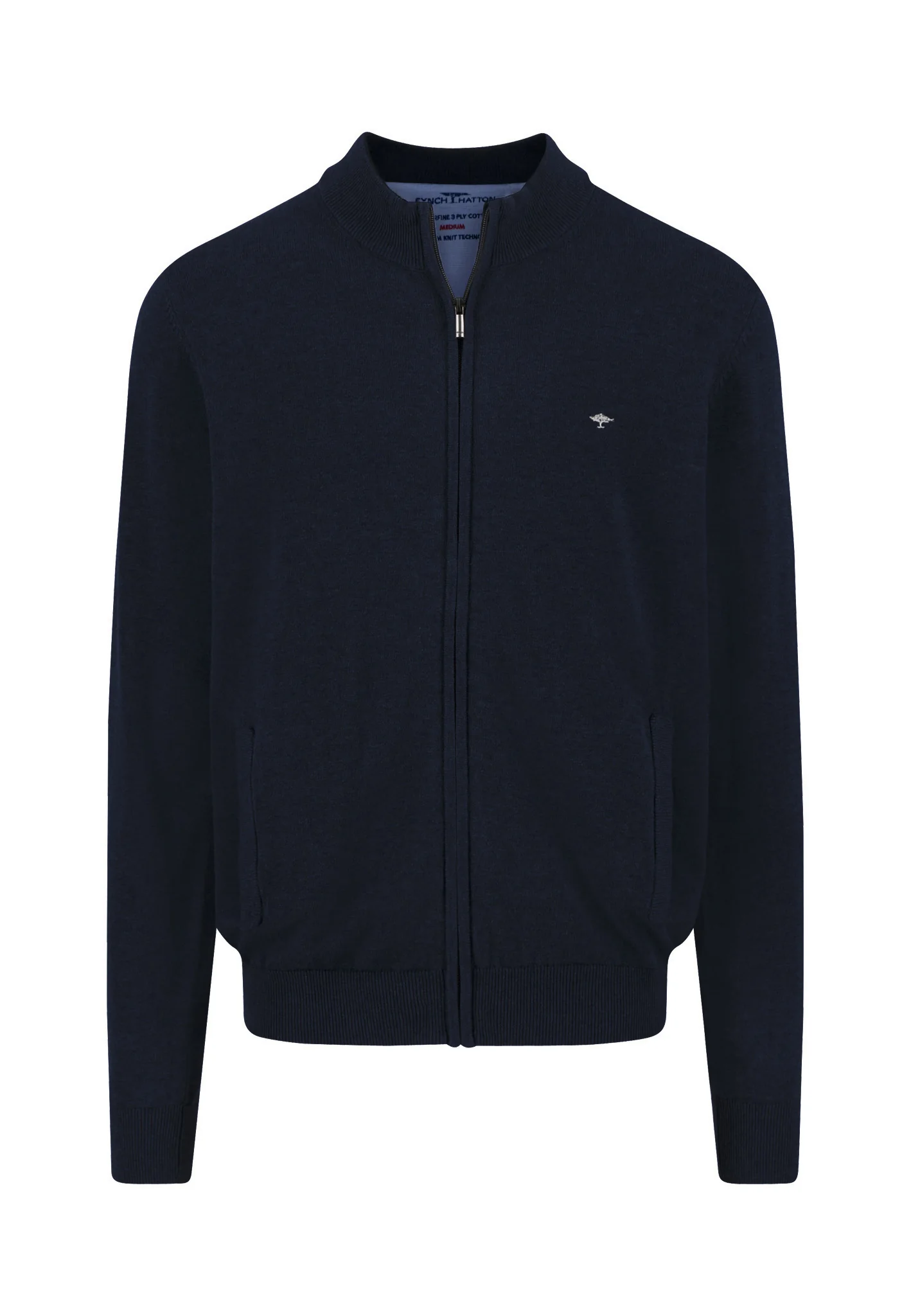 Strickjacke aus Baumwolle mit Stehkragen - Image 6