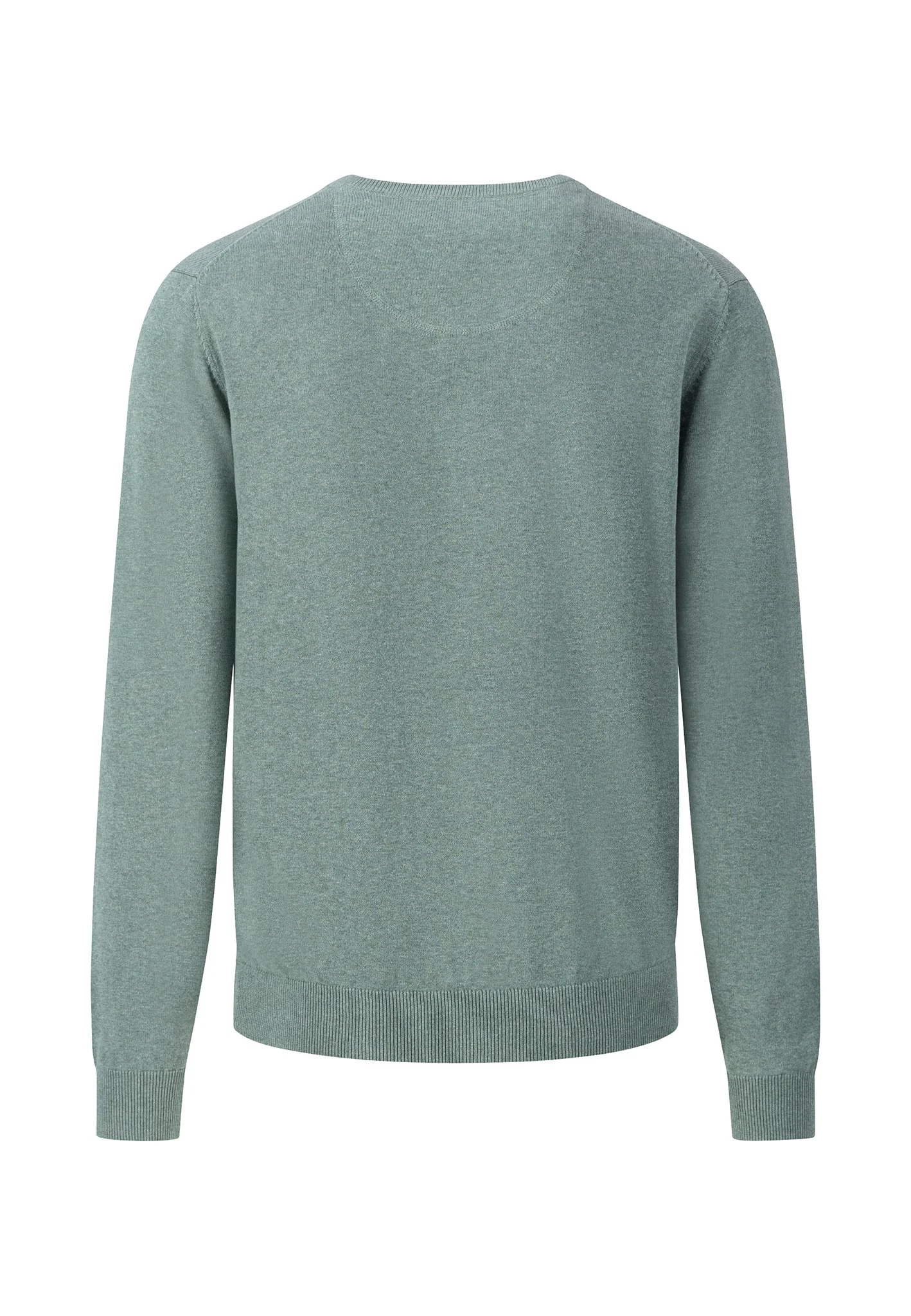 Weicher Baumwoll-Pullover mit V-Ausschnitt - Image 16