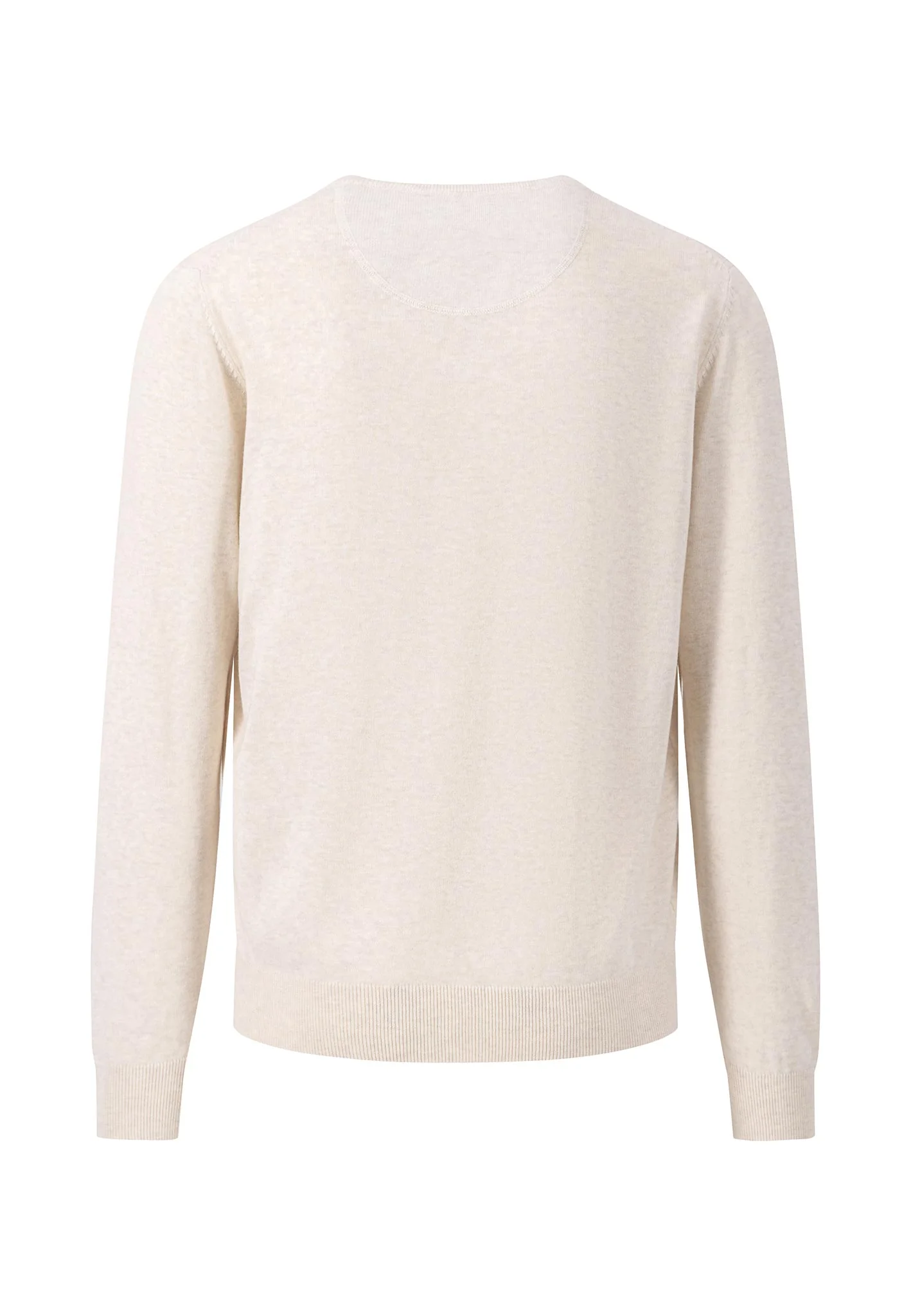 Weicher Baumwoll-Pullover mit V-Ausschnitt - Image 22